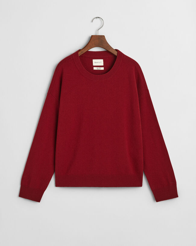 Super Fine Lambswool Crew Neck Sweater
