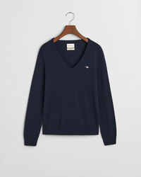 Extra Fine Lambswool V-Neck Sweater