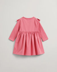 Baby Girl Heart Script Jersey Dress