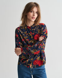 Rose Print Blouse