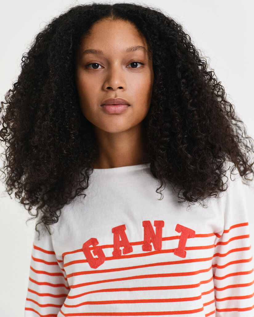 Breton Striped Boat Neck T-Shirt