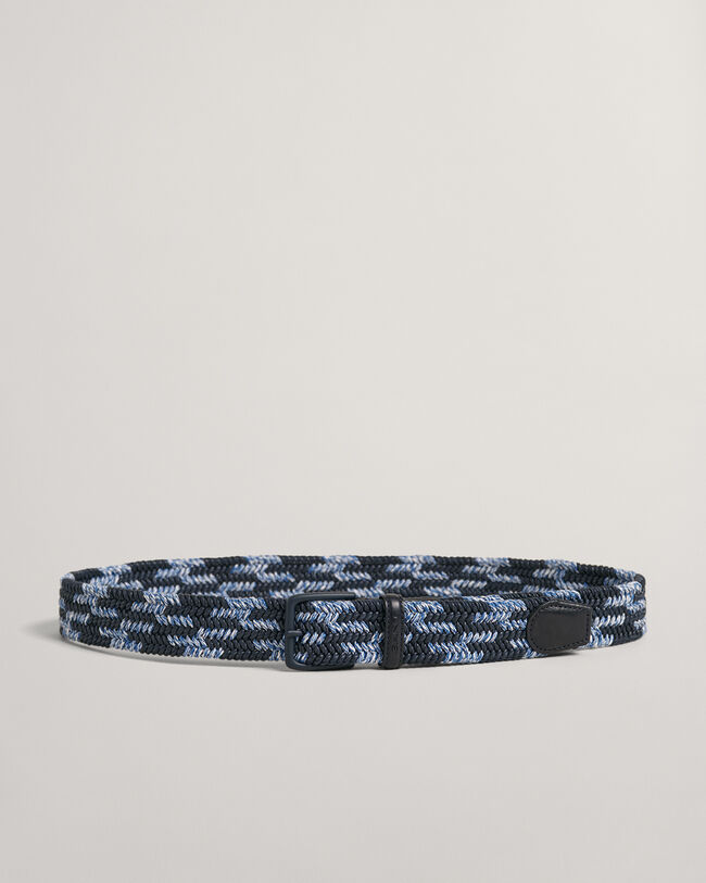 Contrast Braided Belt