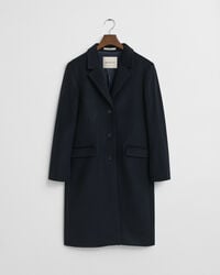 Classic Tailored Wool Blend Coat