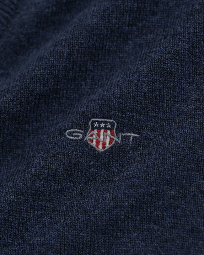 Superfine Lambswool V-Neck Sweater