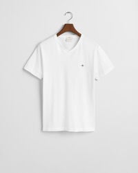 Slim Fit Shield V-Neck T-Shirt