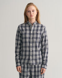 Teen Boys Regular Fit Checked Flannel Shirt