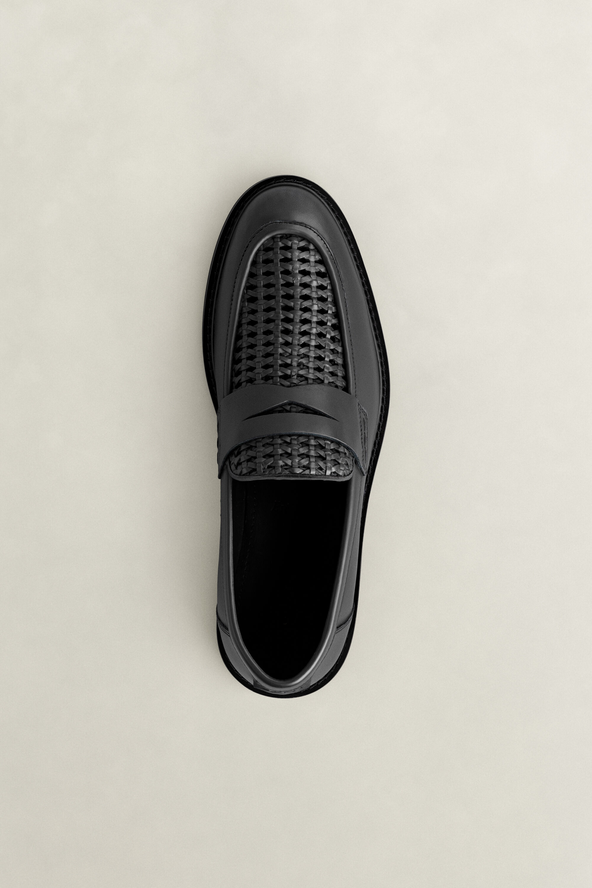 Lozham Laced Loafers — BLACK