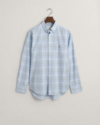 Regular Fit Checked Poplin Shirt