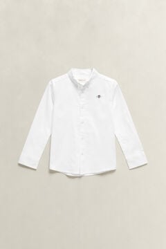 Boys Shield Oxford Shirt — WHITE 2