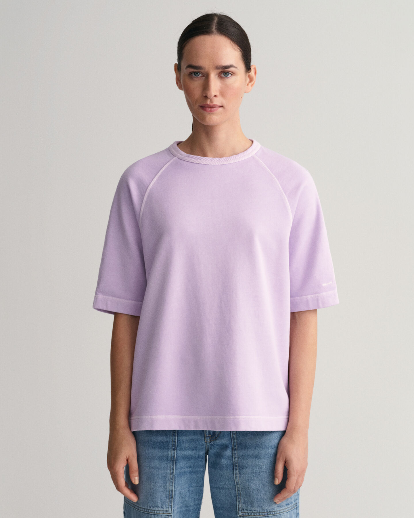 Sunfaded Short Sleeve Sweatshirt