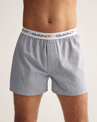 2-Pack Woven Boxer Logo Shorts