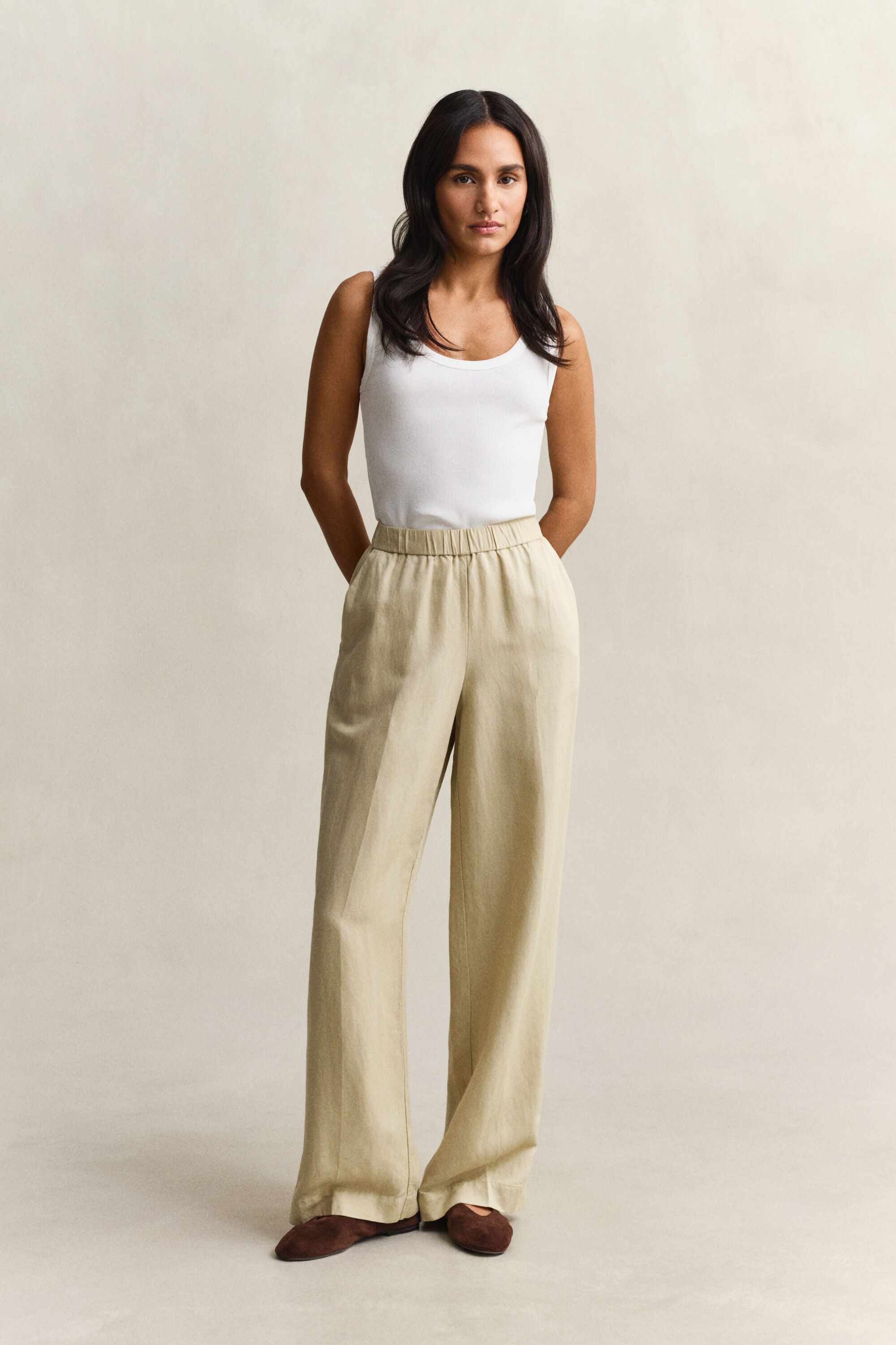 Linen Blend Pants