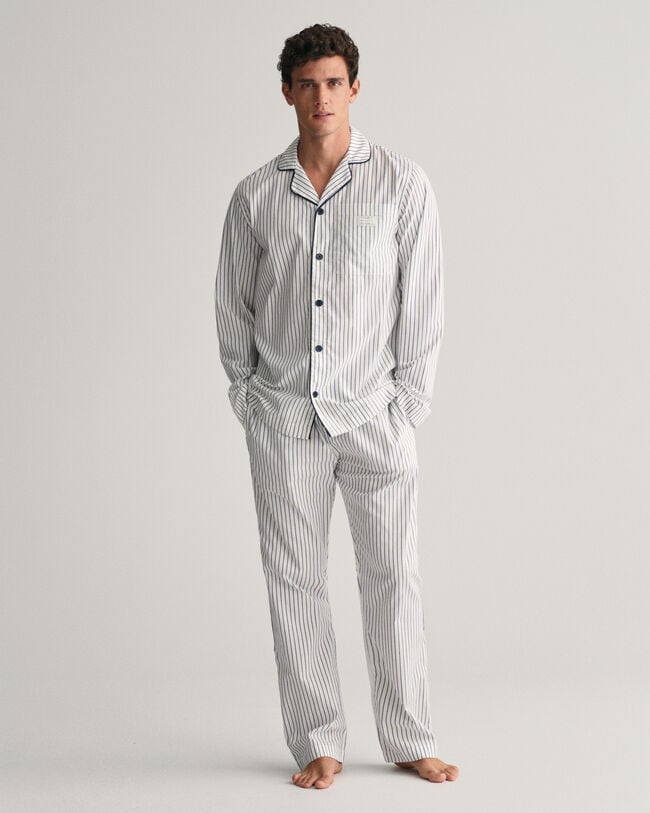 Striped Pajama Pants & Shirt Gift Box