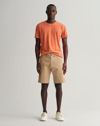 Hallden Slim Fit Twill Shorts