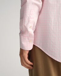Regular Fit Gingham Broadcloth Shirt