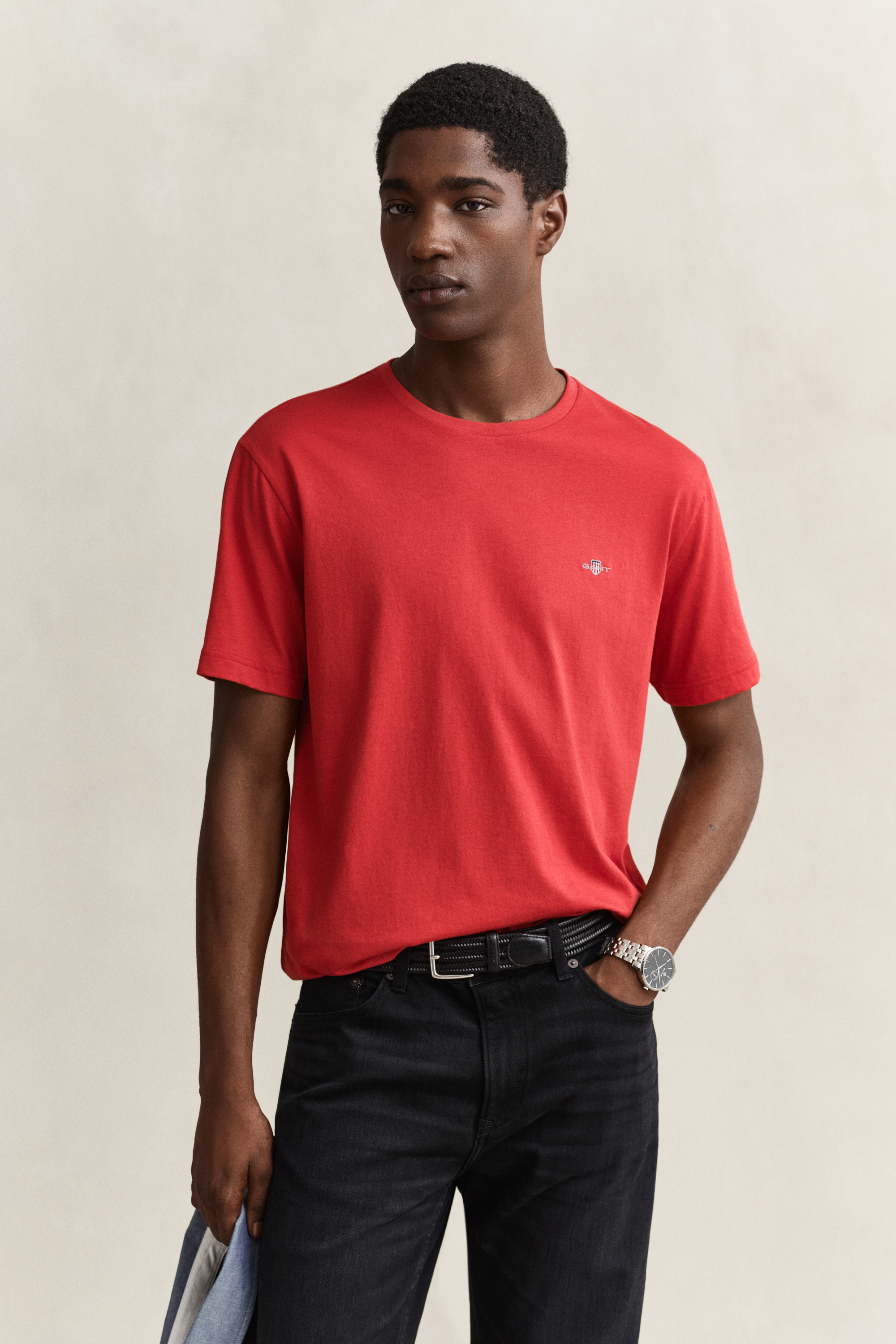 Gant Men's Maple Fire Regular Fit Shield T-Shirt (Xxxl)