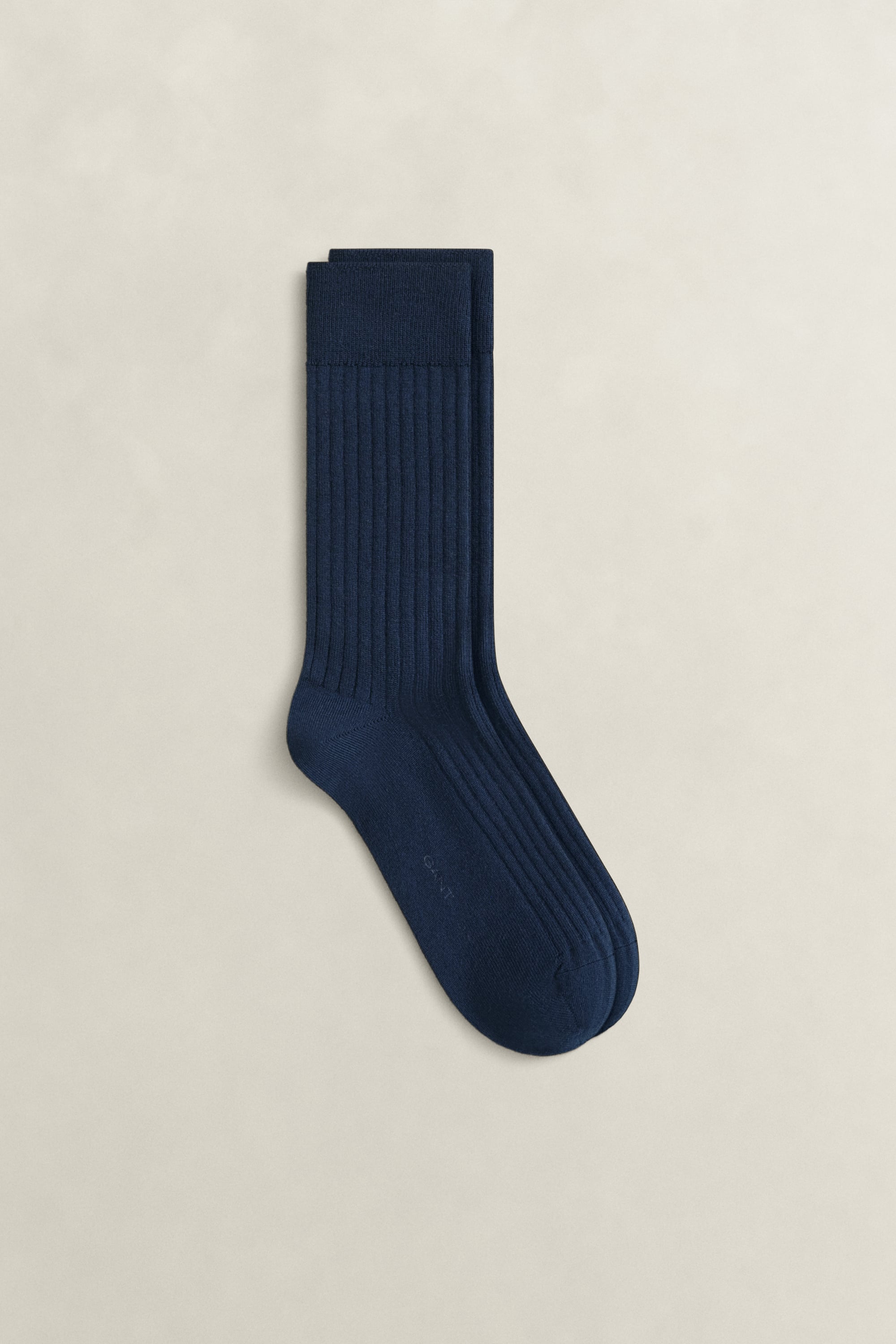 Gant Men's Navy Merino Wool Socks (43-45) Evening Blue