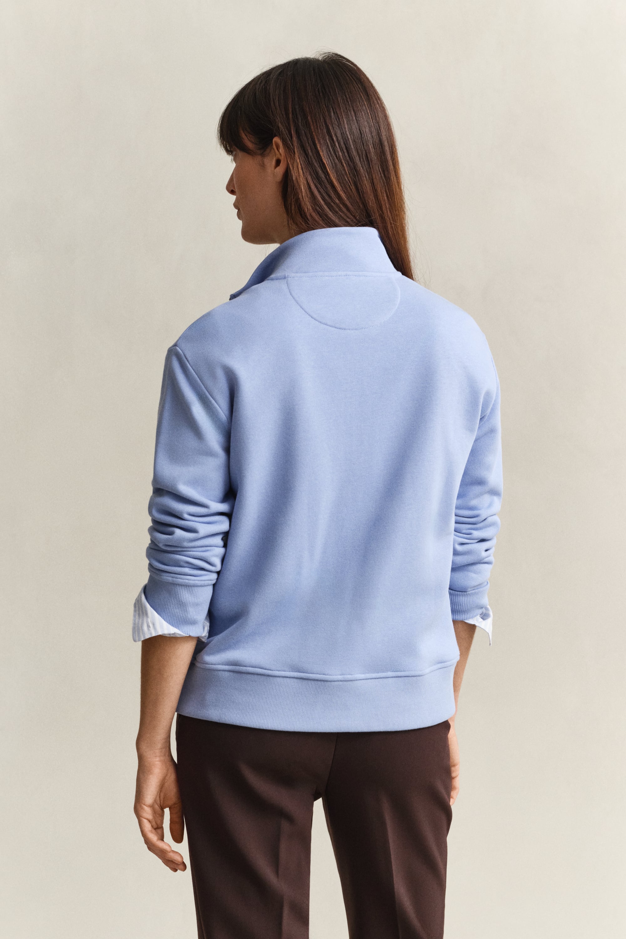 Gant Shield Half Zip Sweatshirt