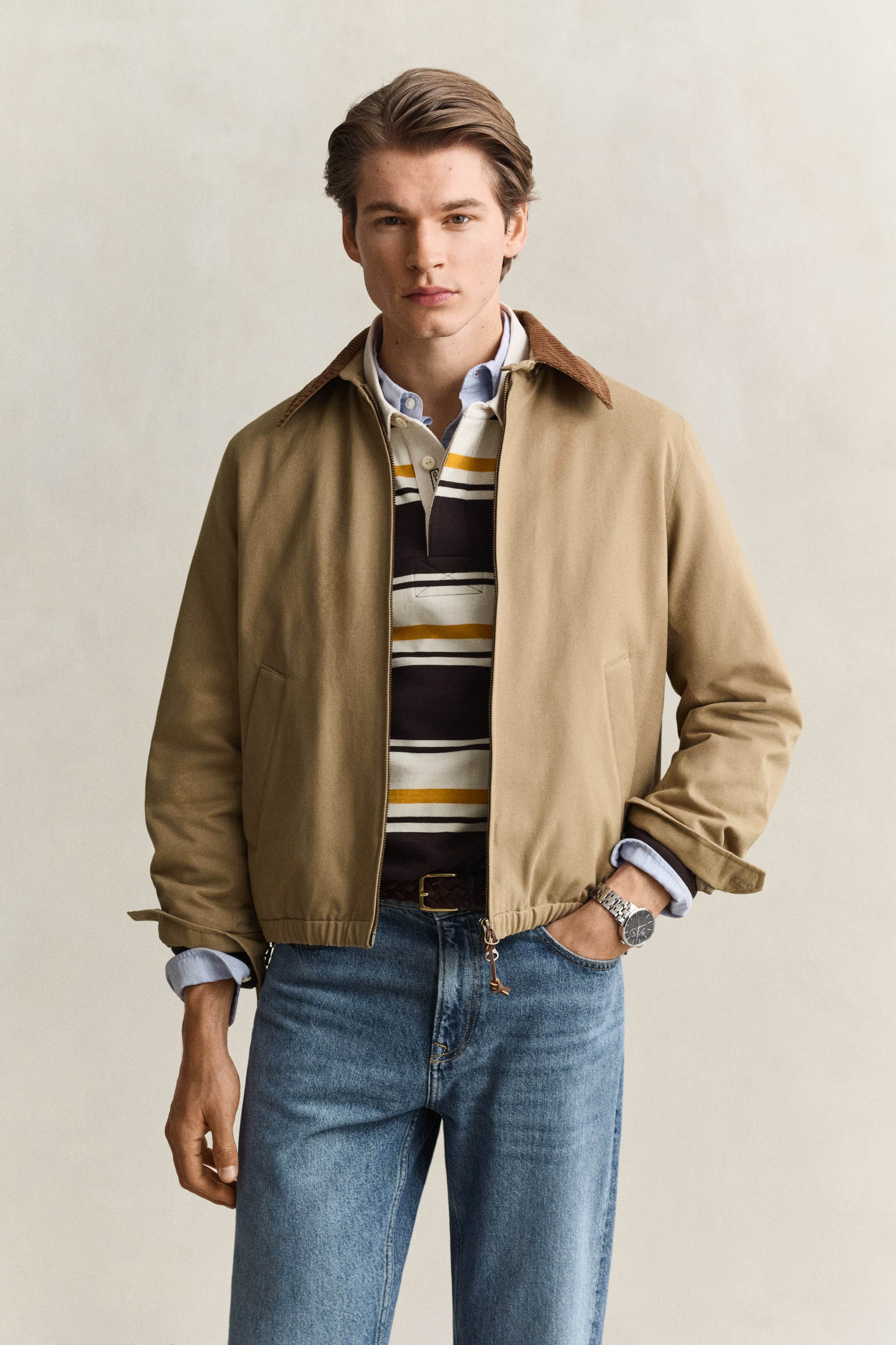 Moleskin Harrington Jacket LIGHT