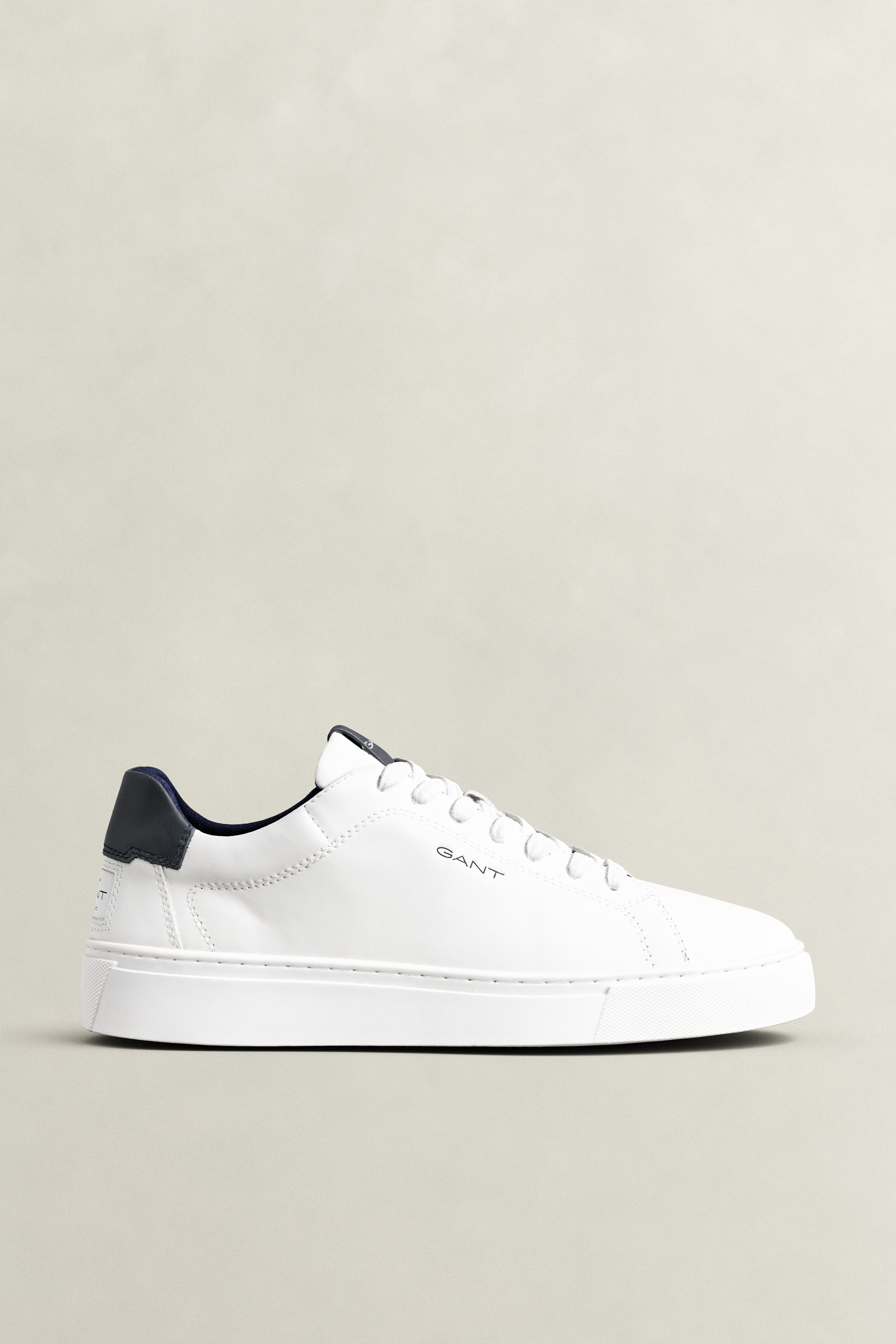 Gant Men's Navy Mcjulien Leather Sneakers (45) Rich