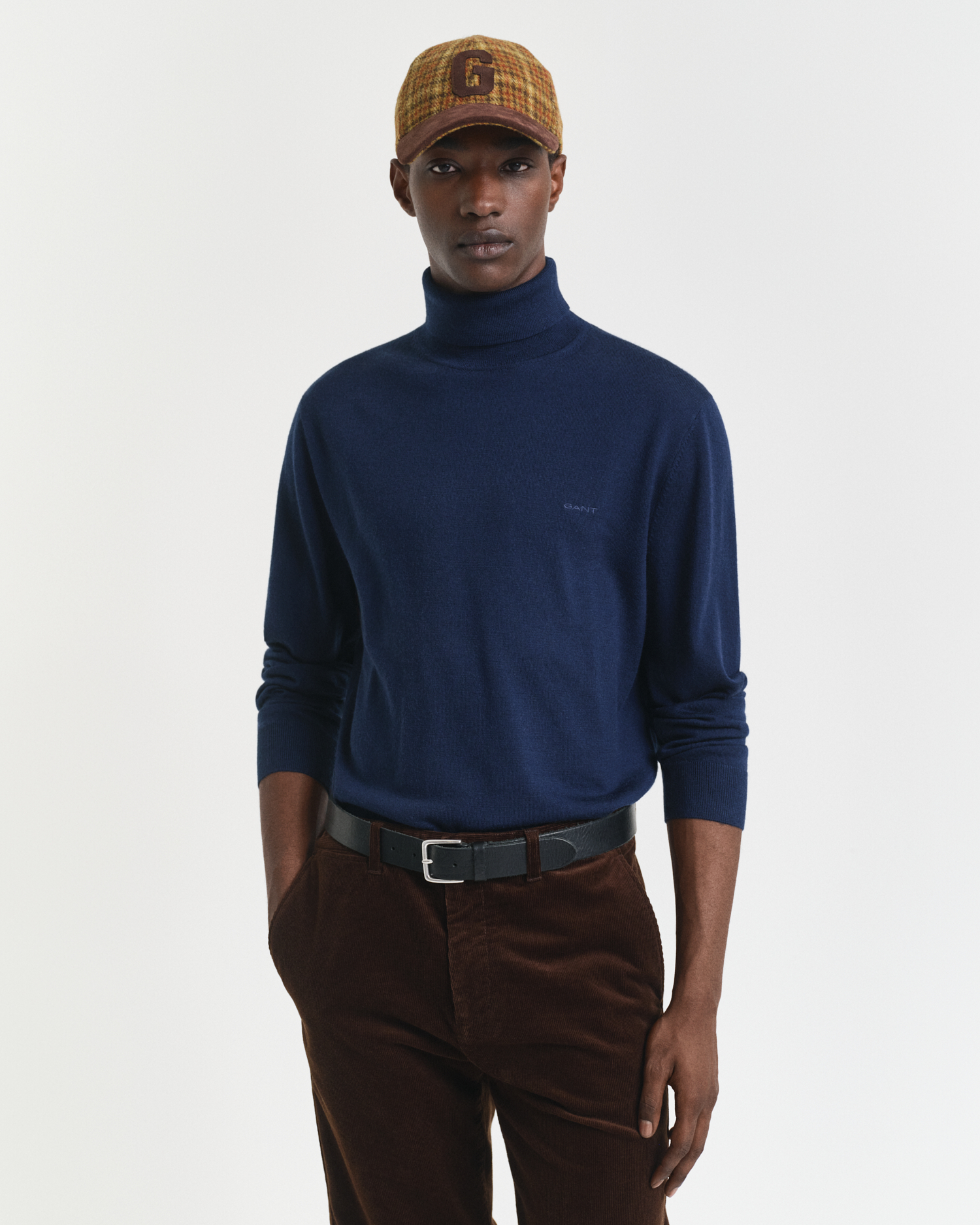 Gant Men's Extra Fine Merino Wool Turtleneck Sweater (4Xl)