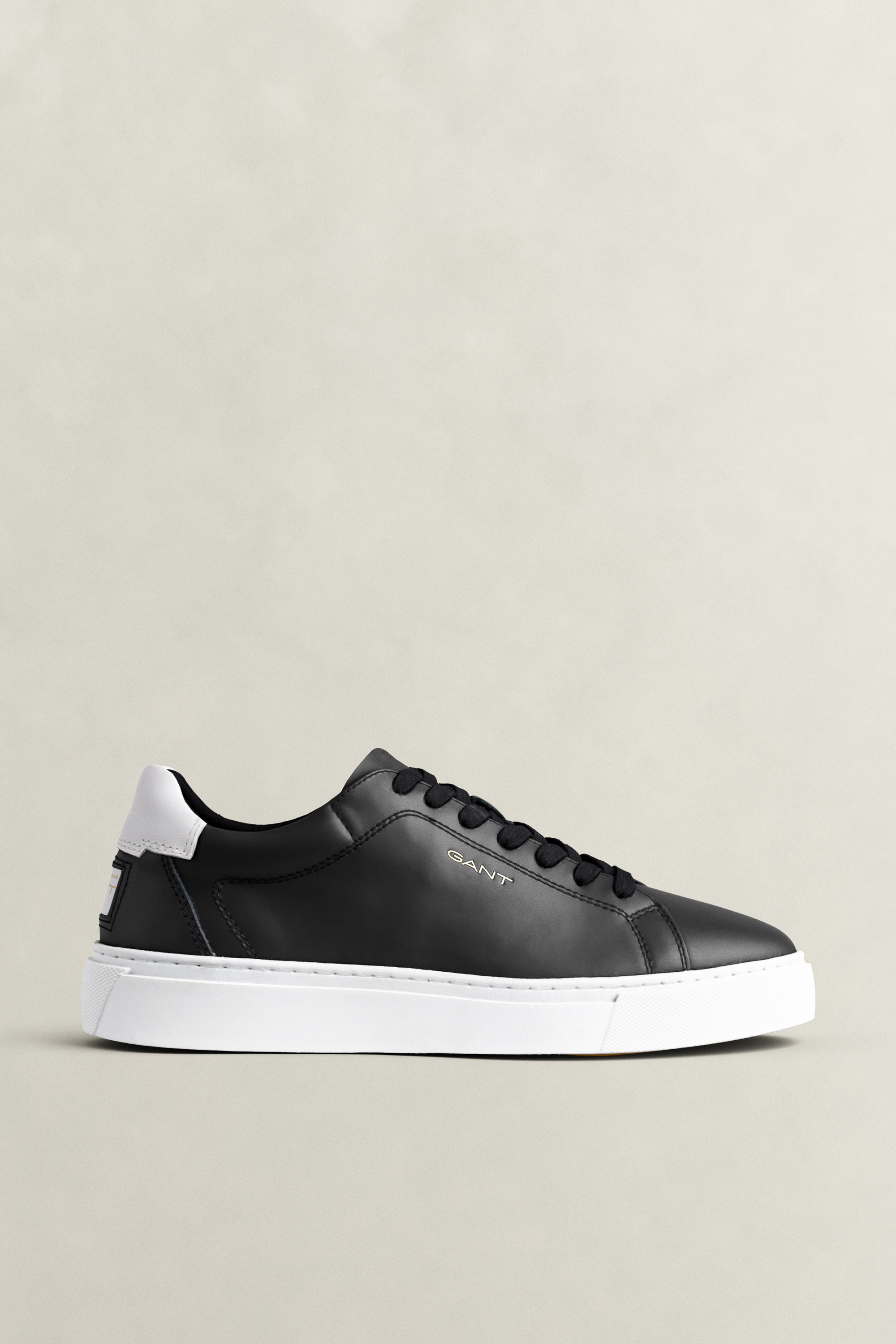 Gant Women's Black Julice Leather Sneakers (39)