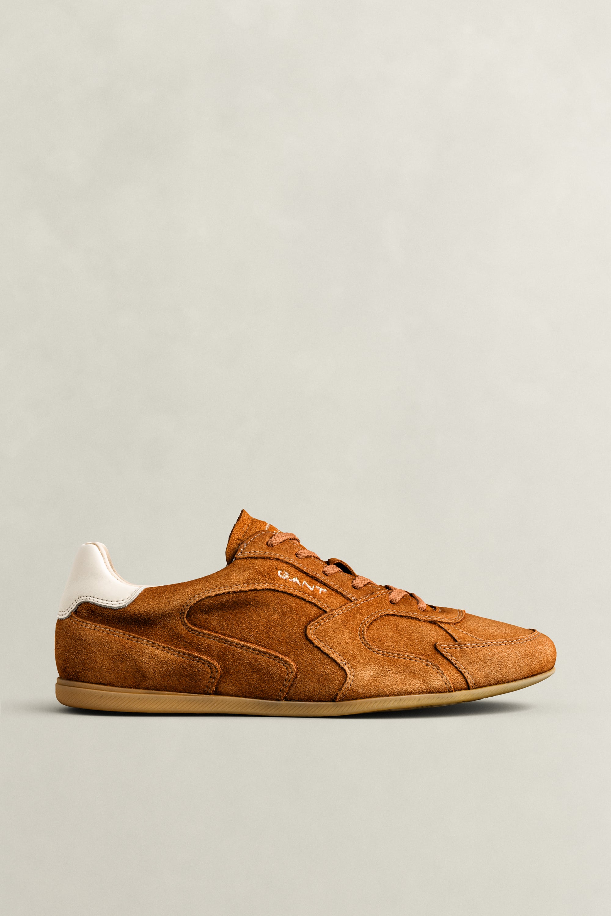 Gant Women's Cognac Brown Sperly Suede Sneakers (40)