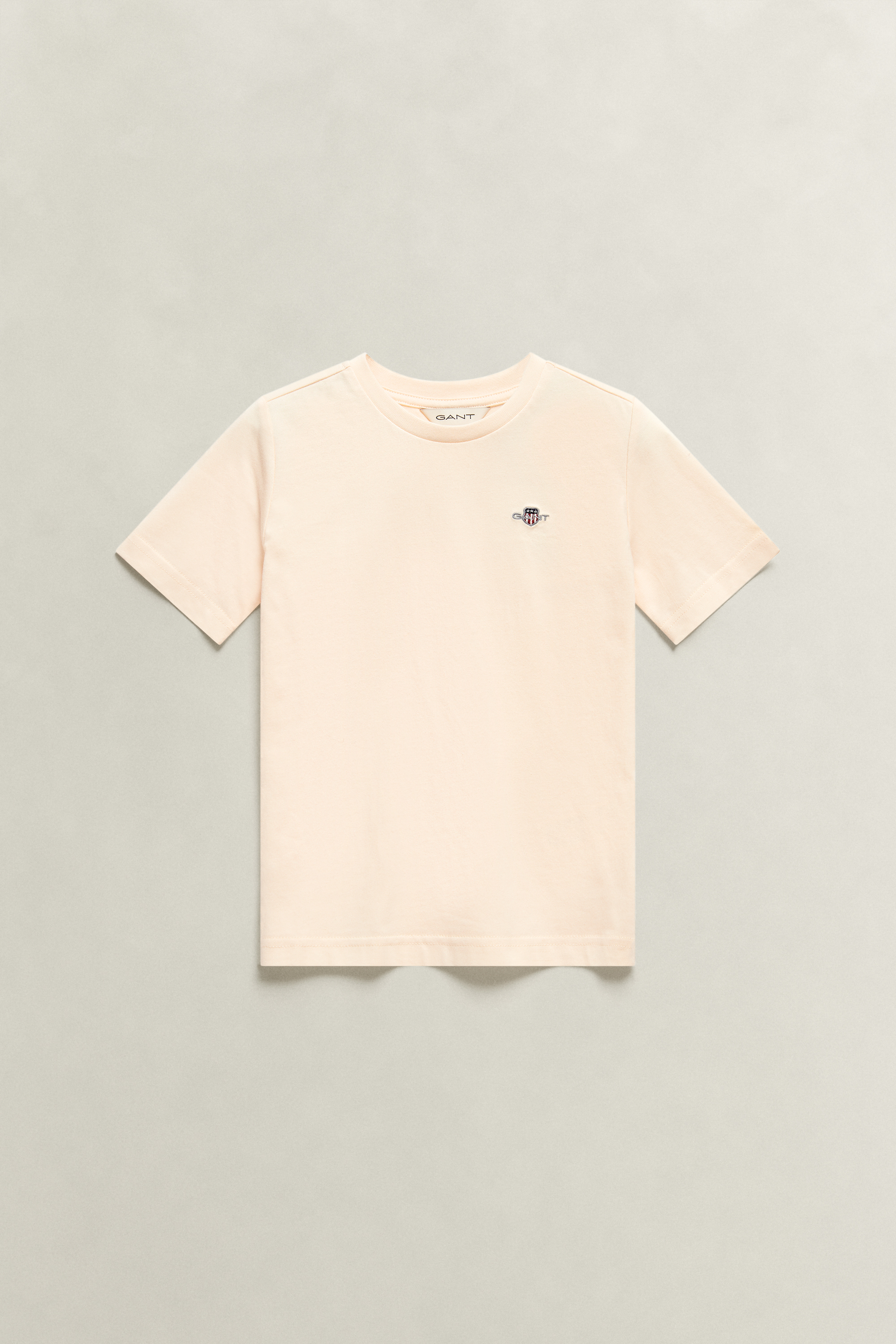Gant Unisex Kids Creamed White Kids Shield T-Shirt (98/104)