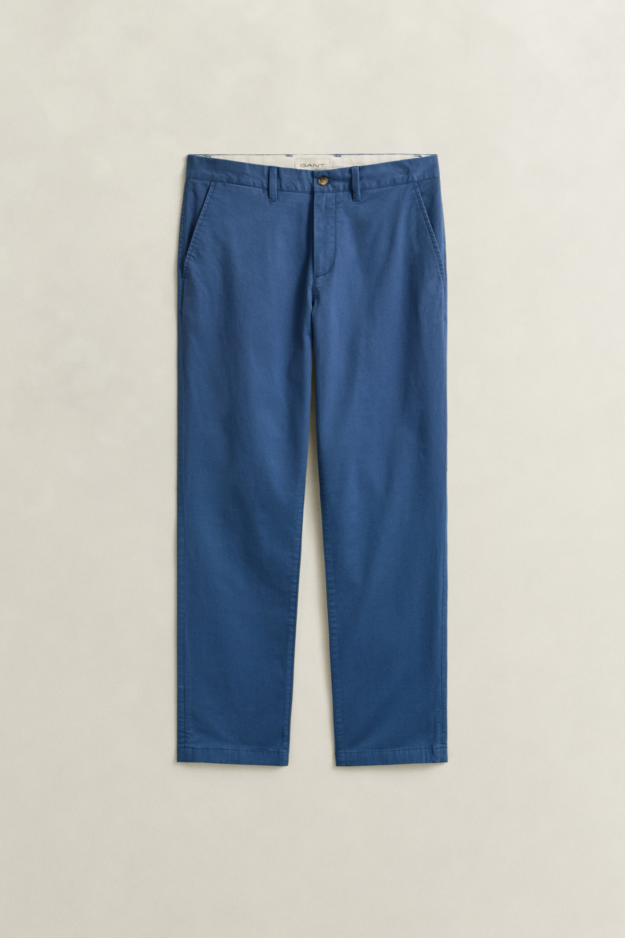 Gant Men's Vintage Blue Regular Fit Classic Chinos (31/32)