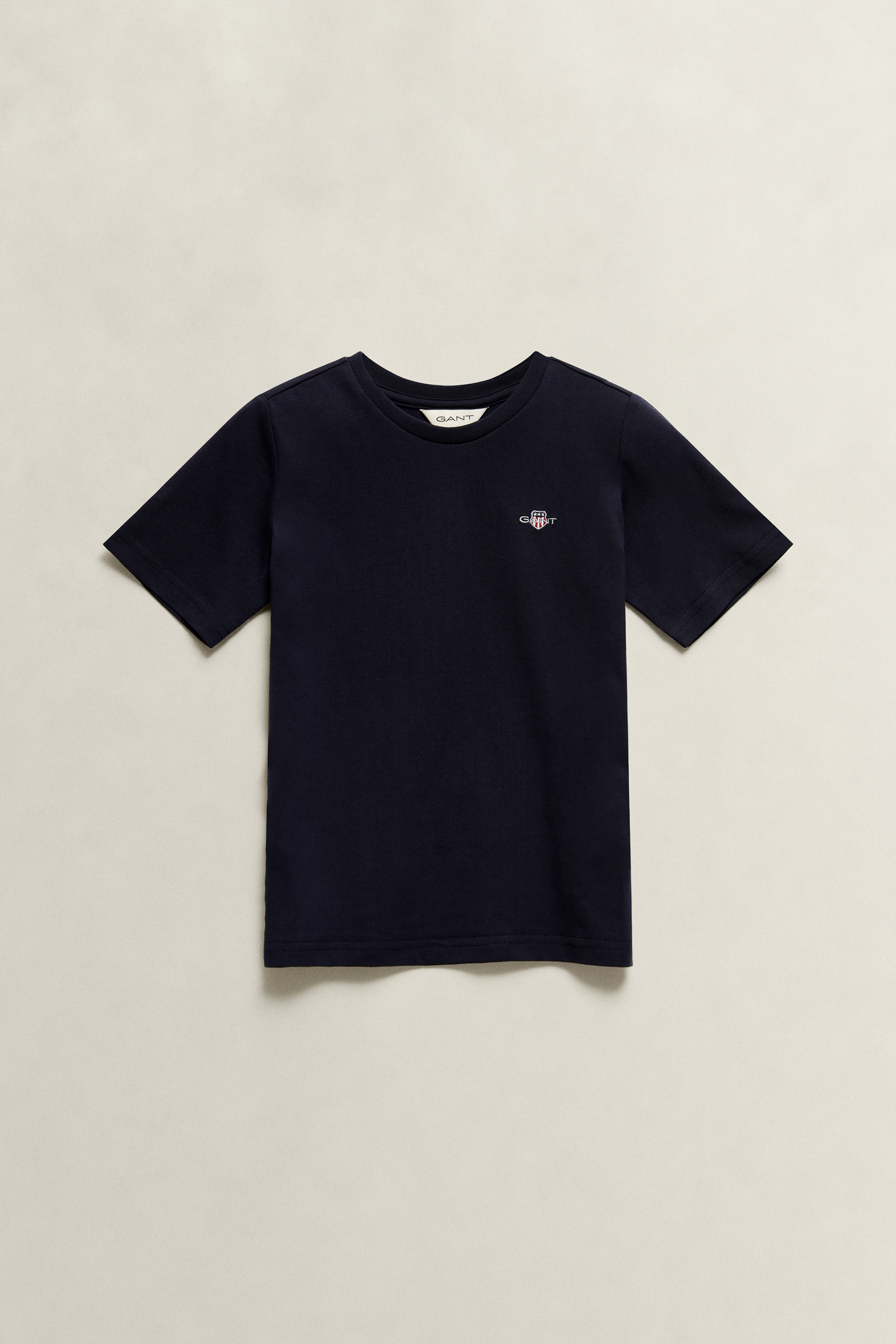 Gant Unisex Kids Navy Kids Shield T-Shirt (110/116) Evening Blue