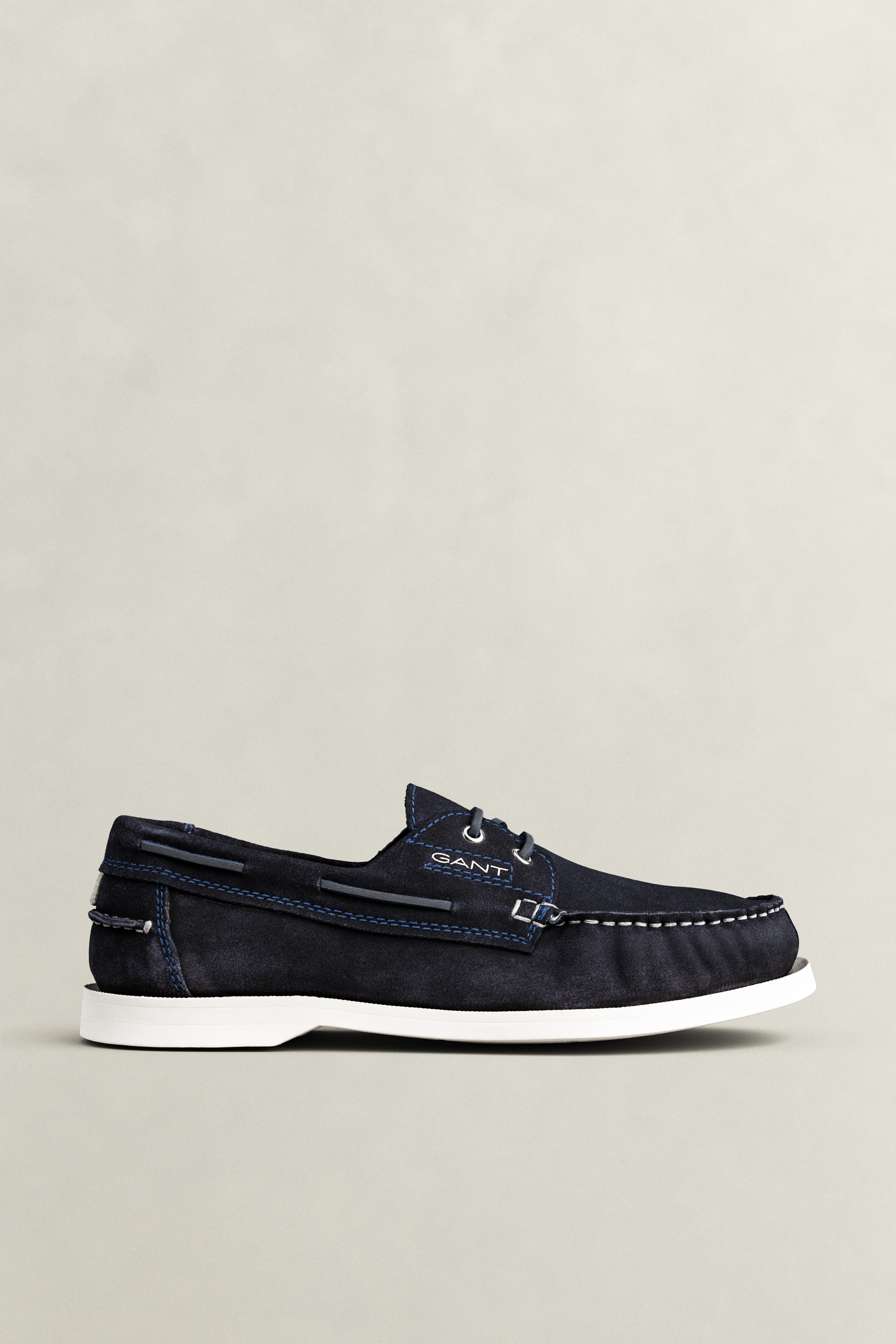 Gant Men's Navy Yardport Boat Shoes (41) Marine