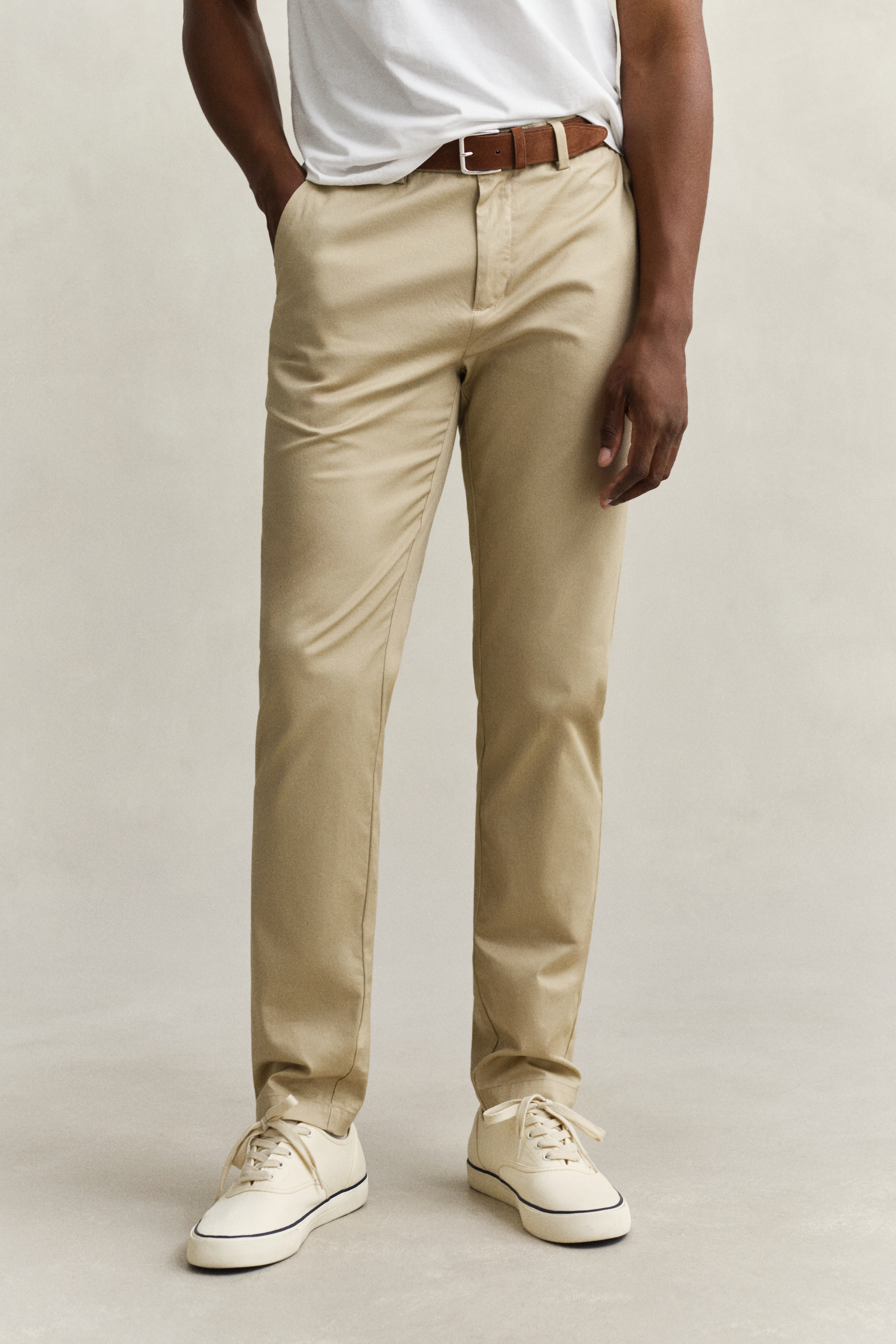 Gant Men's Oat Beige Sport Chinos (36/34)