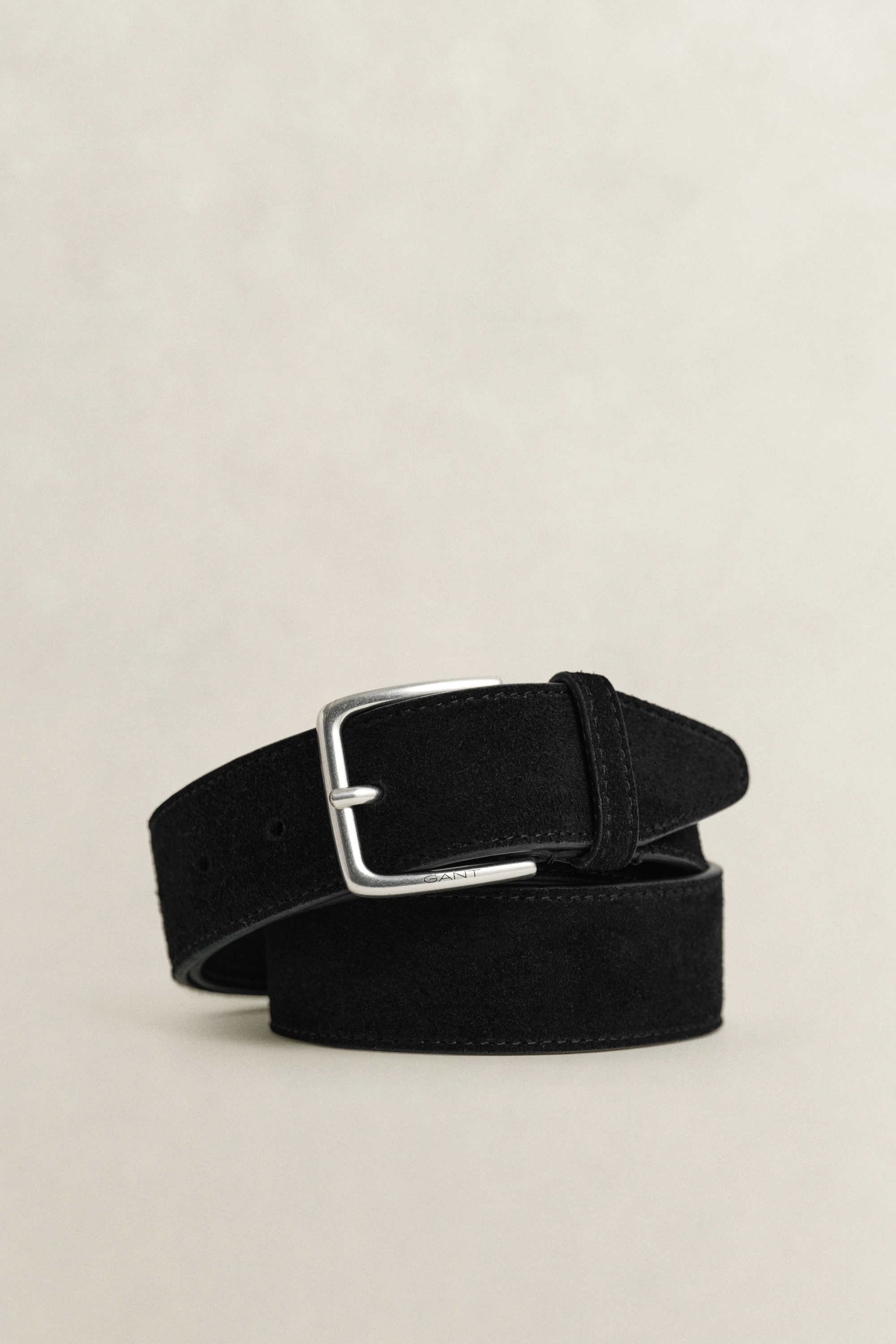Gant Men's Black Suede Belt (105/42)