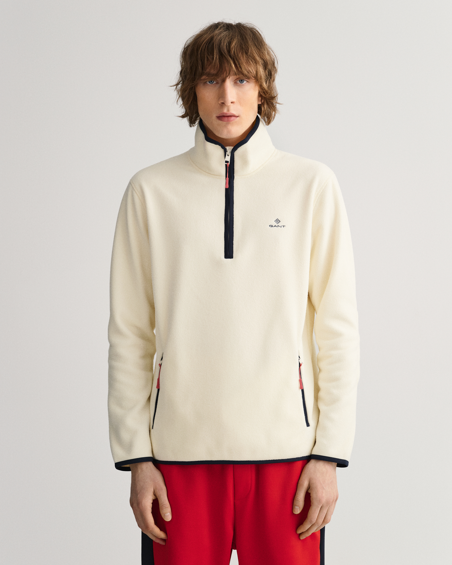 Light Fleece Half-Zip Sweater - GANT
