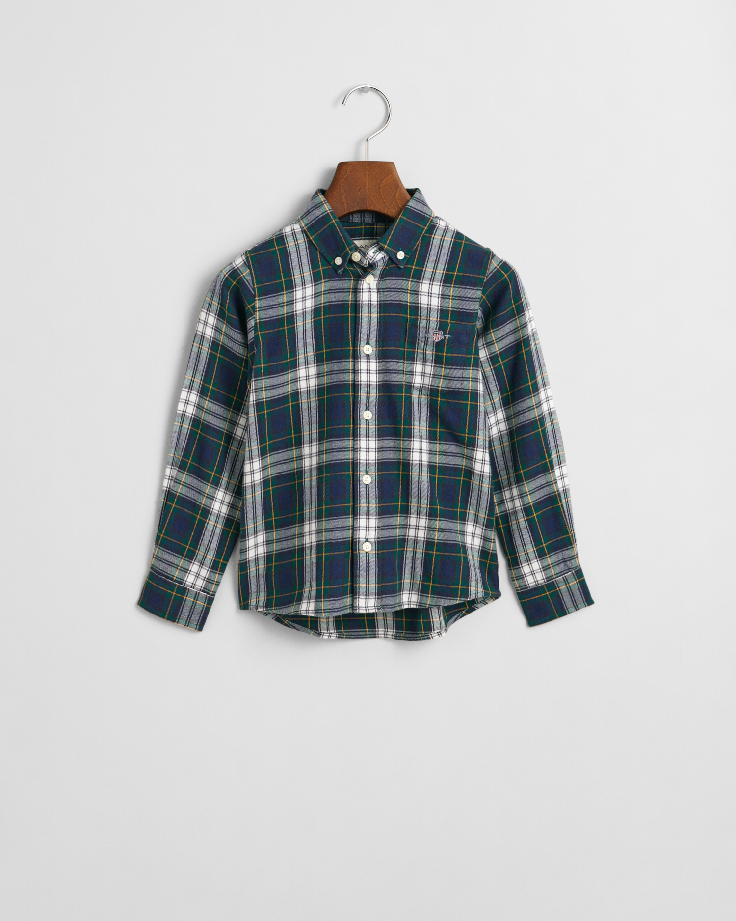 Kids Checked Flannel Shirt - GANT