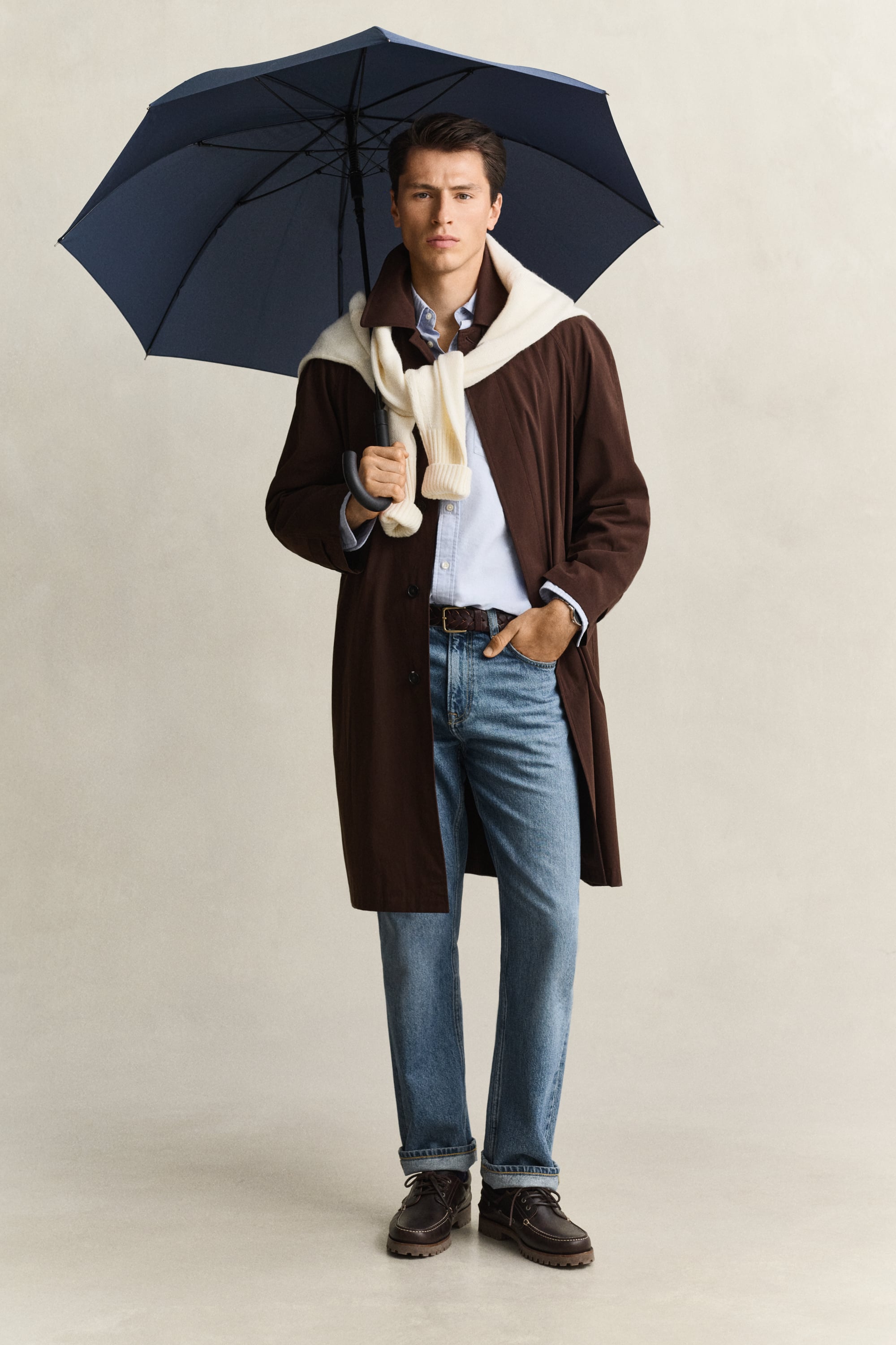 x Yale Car Coat BROWN