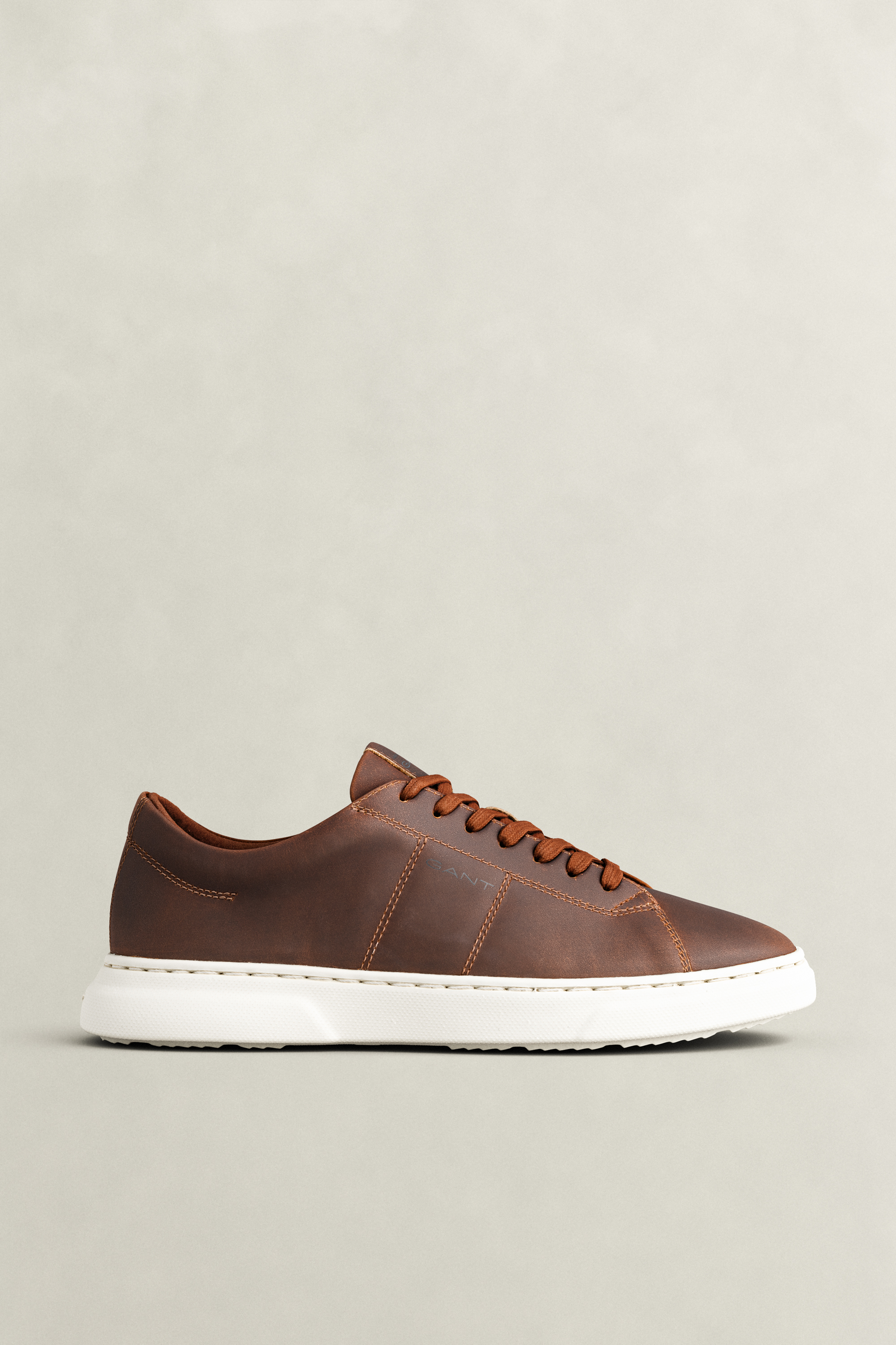 Gant Men's Tan Joree Leather Sneakers (41)
