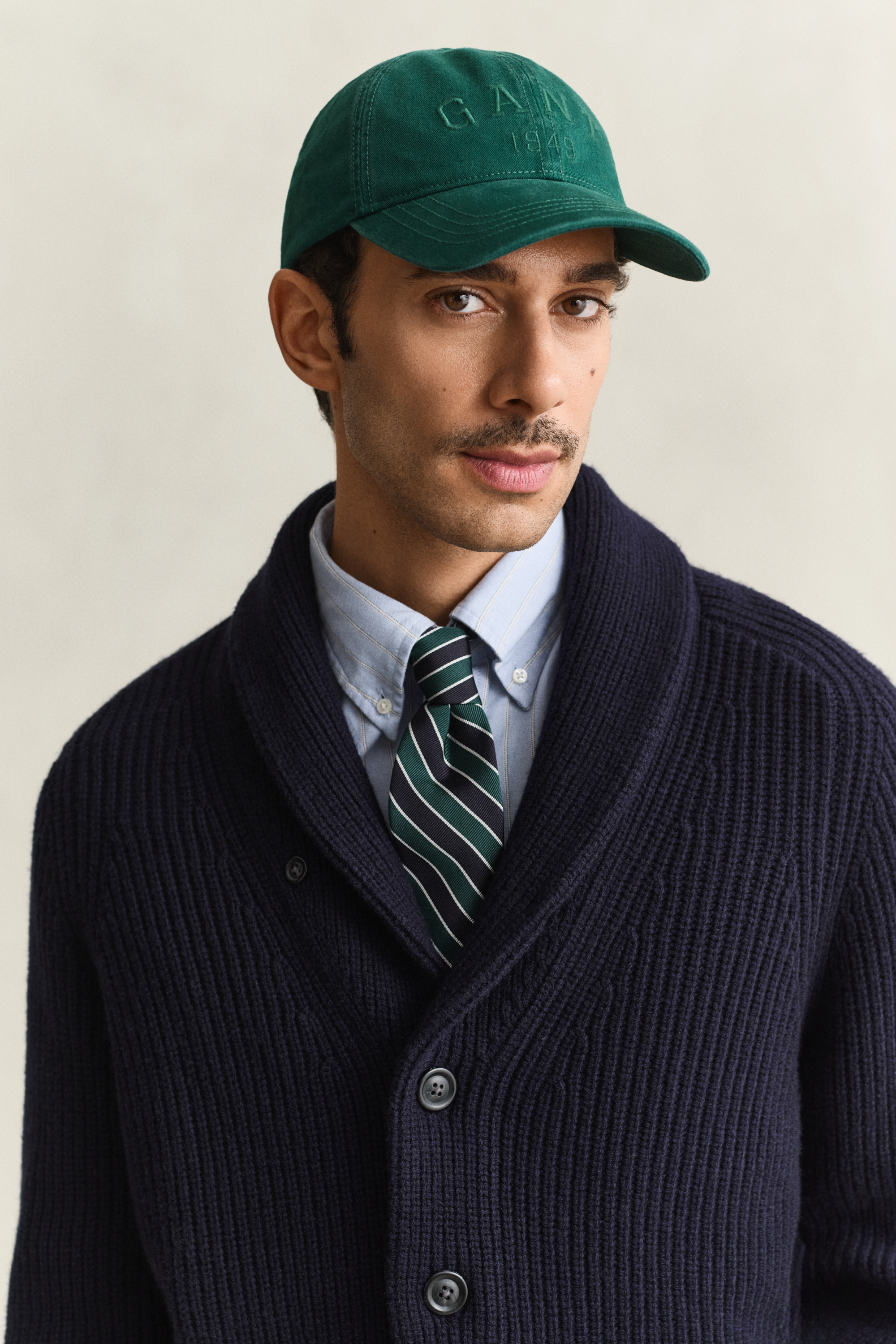 Gant Men's Dark Emerald Graphic Cap (One Size)