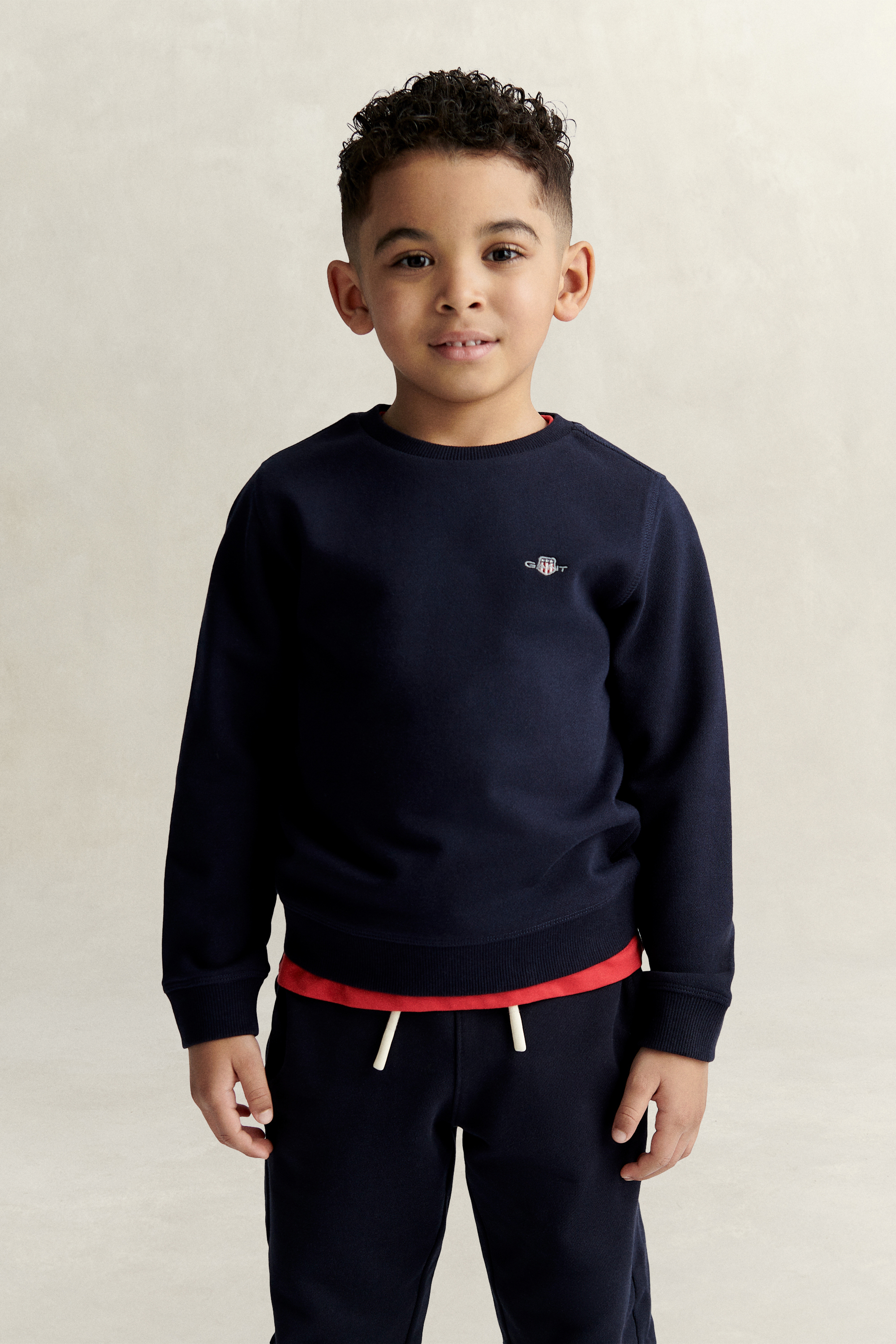 Gant Unisex Kids Navy Kids Shield Sweatshirt (110/116) Evening Blue