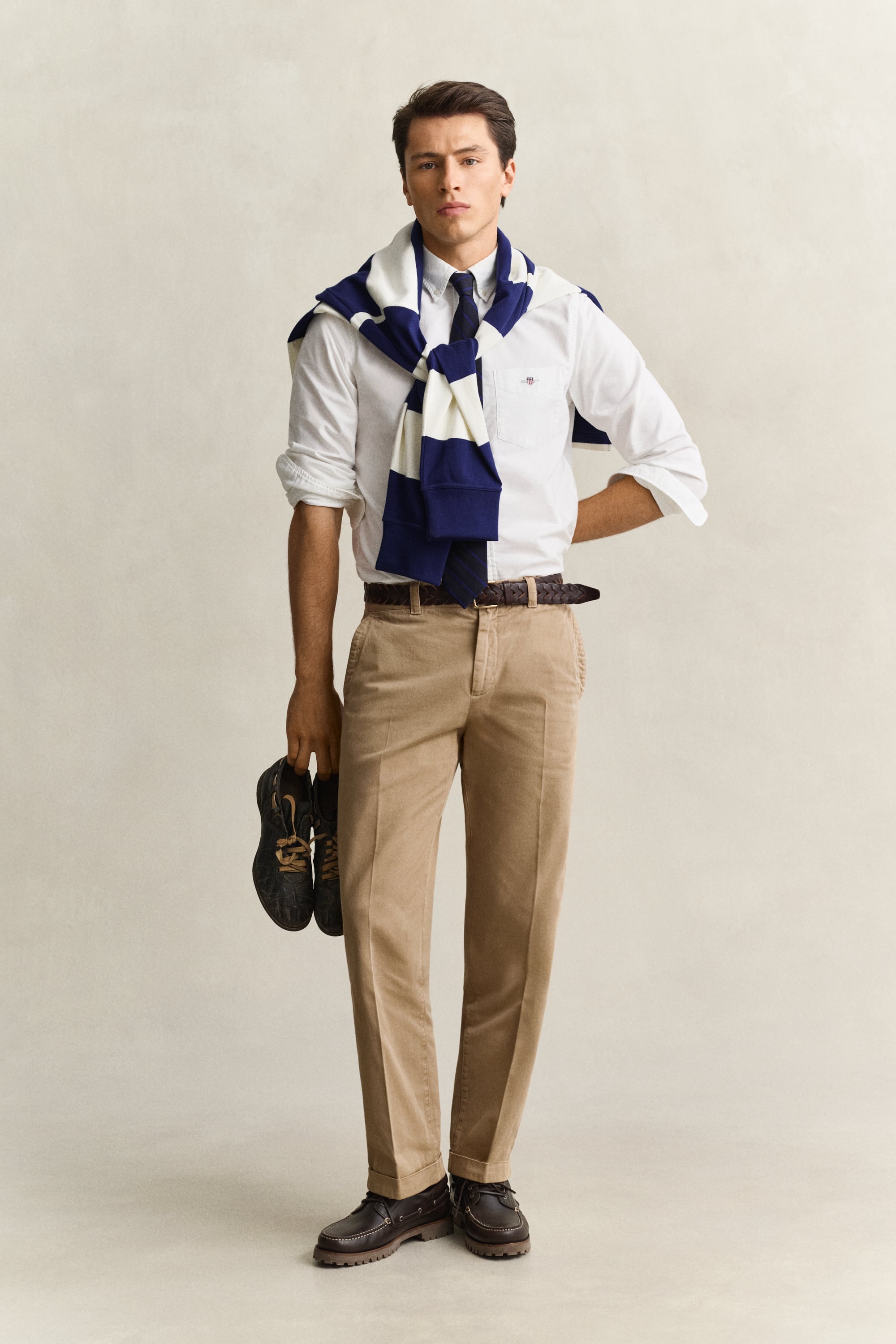 x Yale Cotton Twill Chinos DARKENED