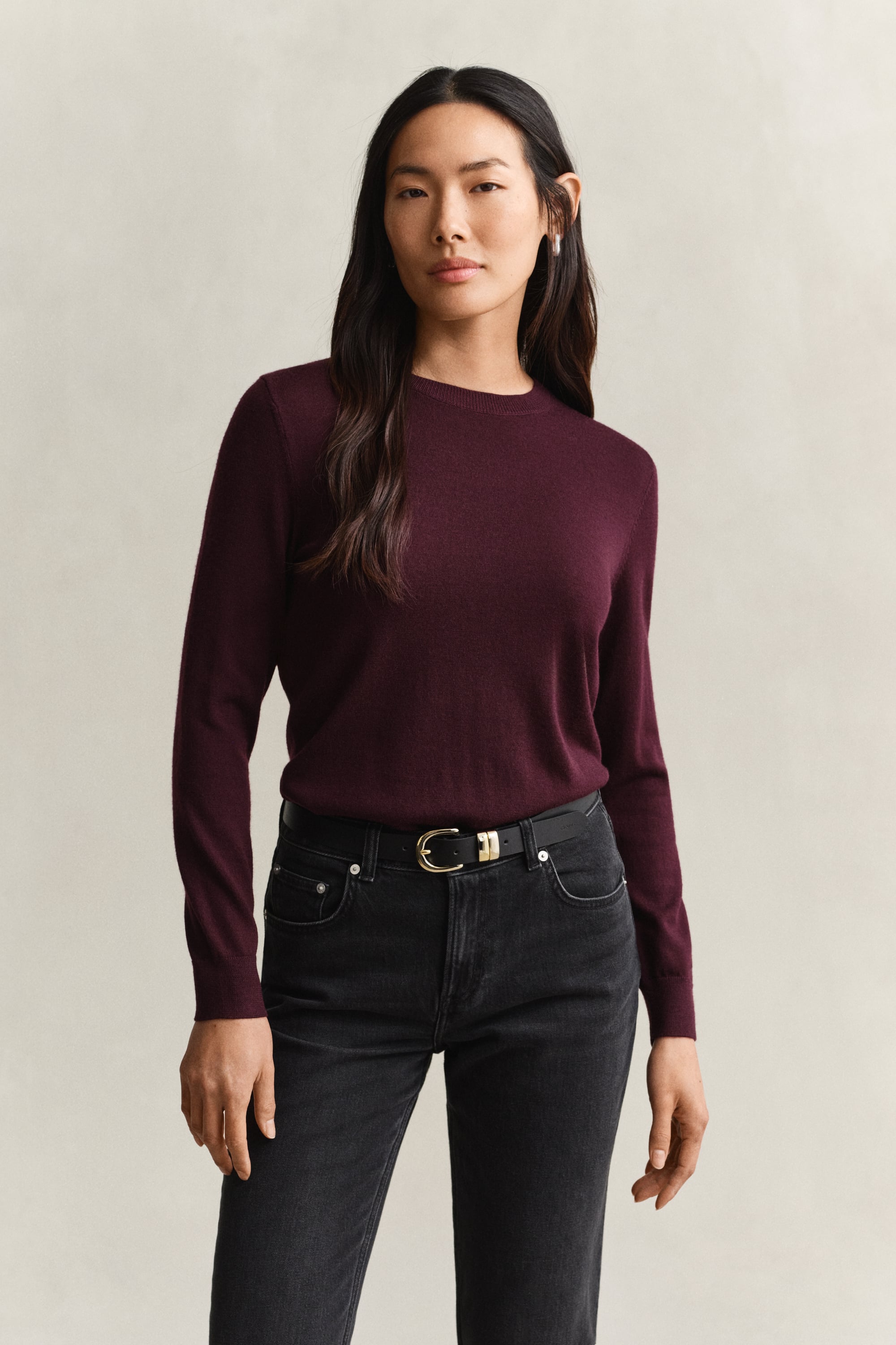 Gant Extra Fine Merino Wool Crew Neck Sweater