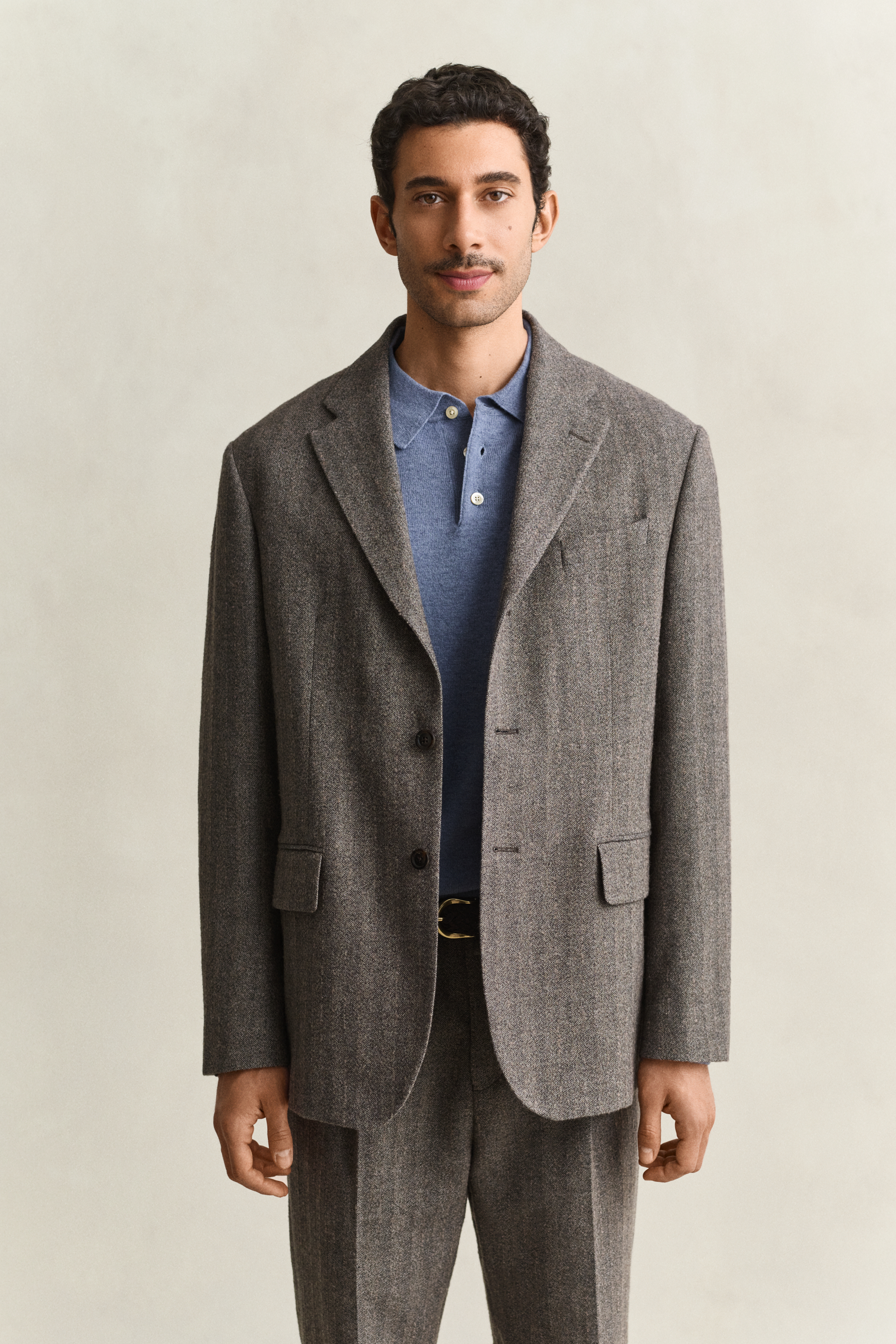 Pinstriped Suit Jacket SHADOW