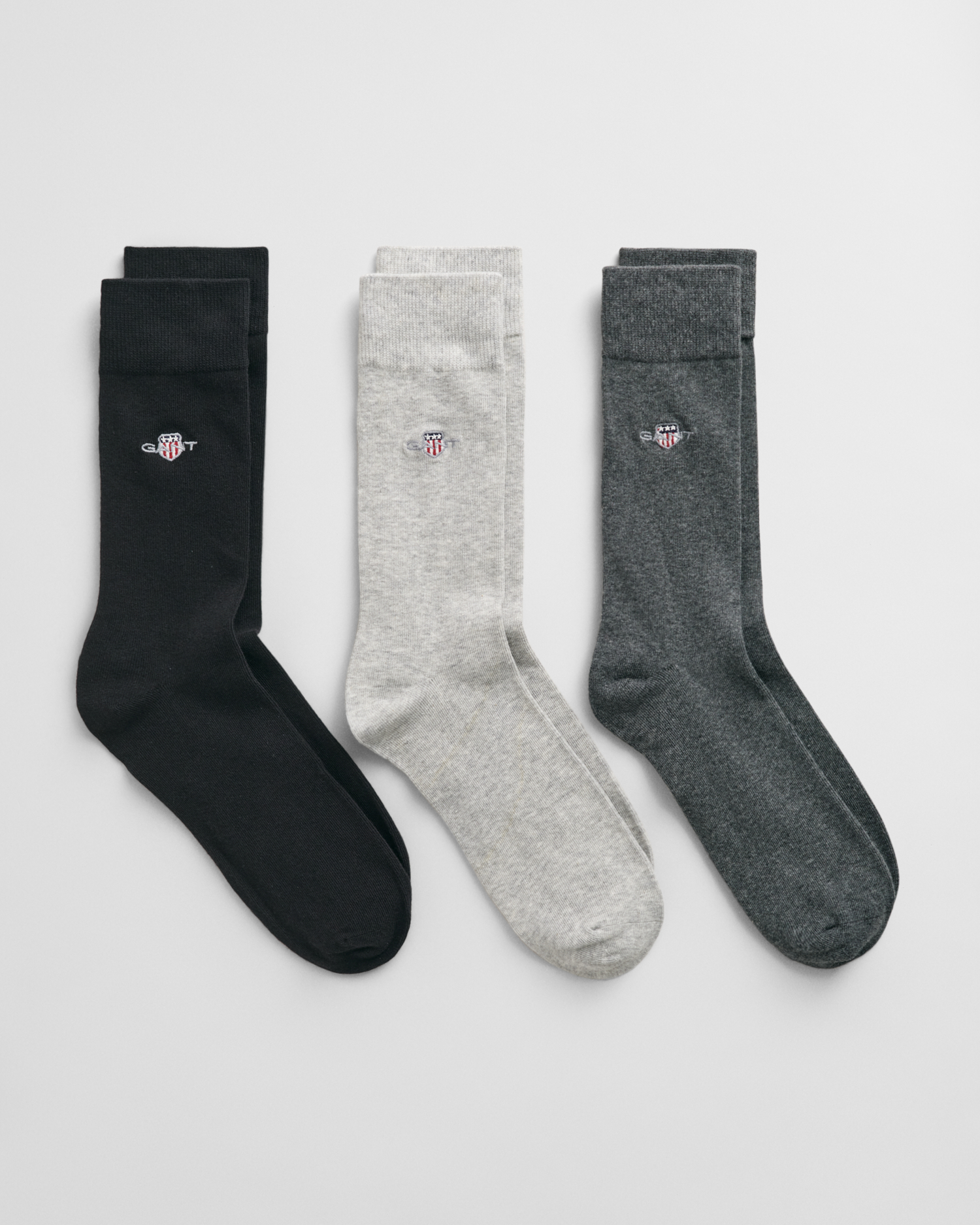 Gant Men's 3-Pack Shield Socks (40-42) Size 40-42