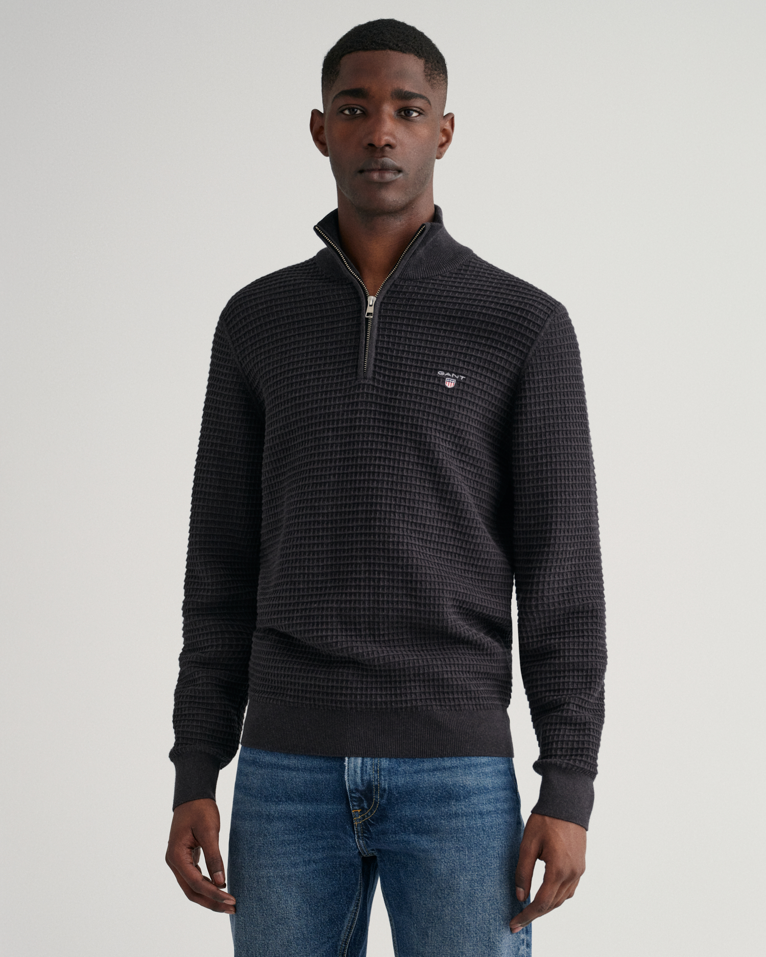 Mens Half Zip Jumpers Sweaters | GANT | UK