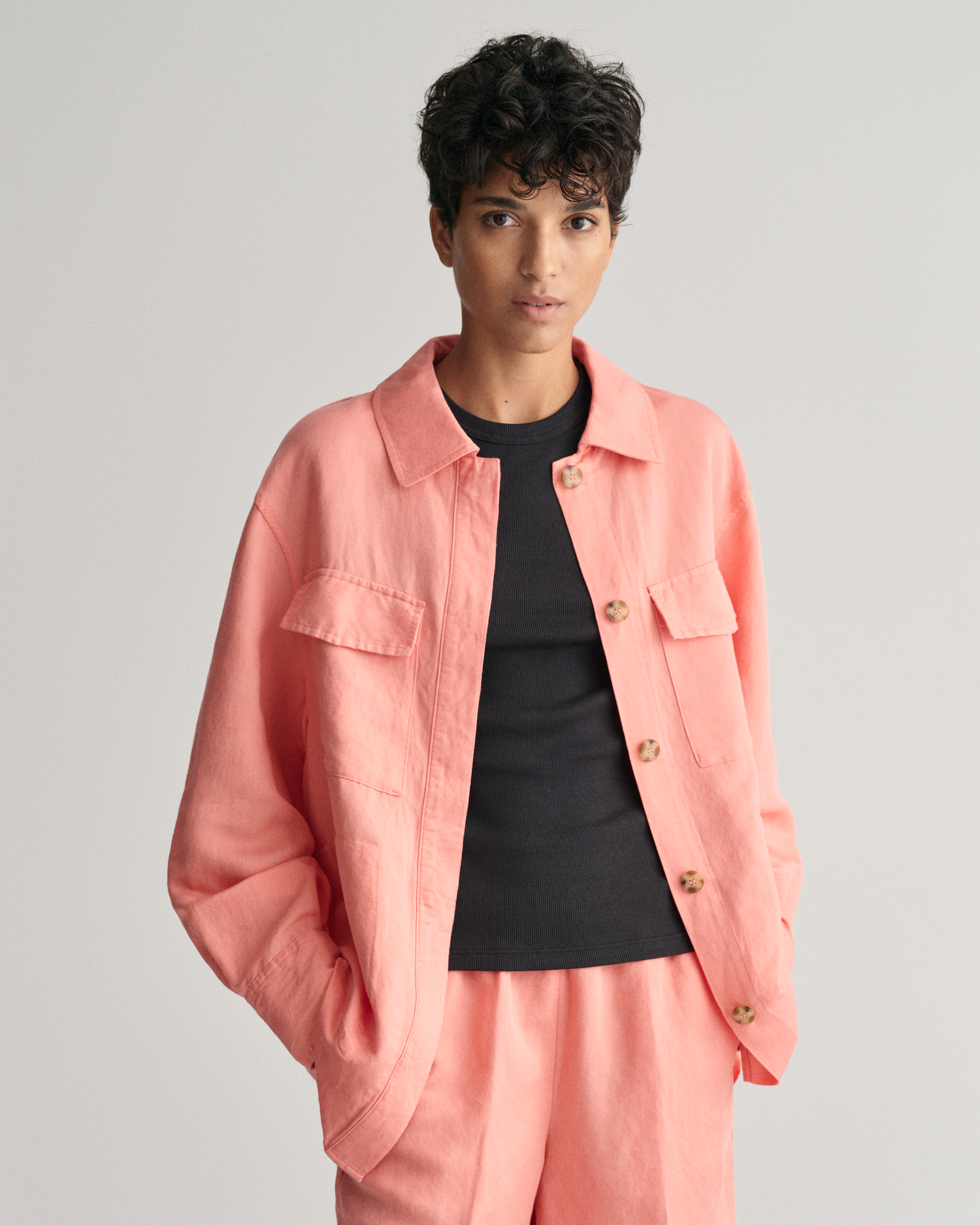 Linen Blend Overshirt GANT