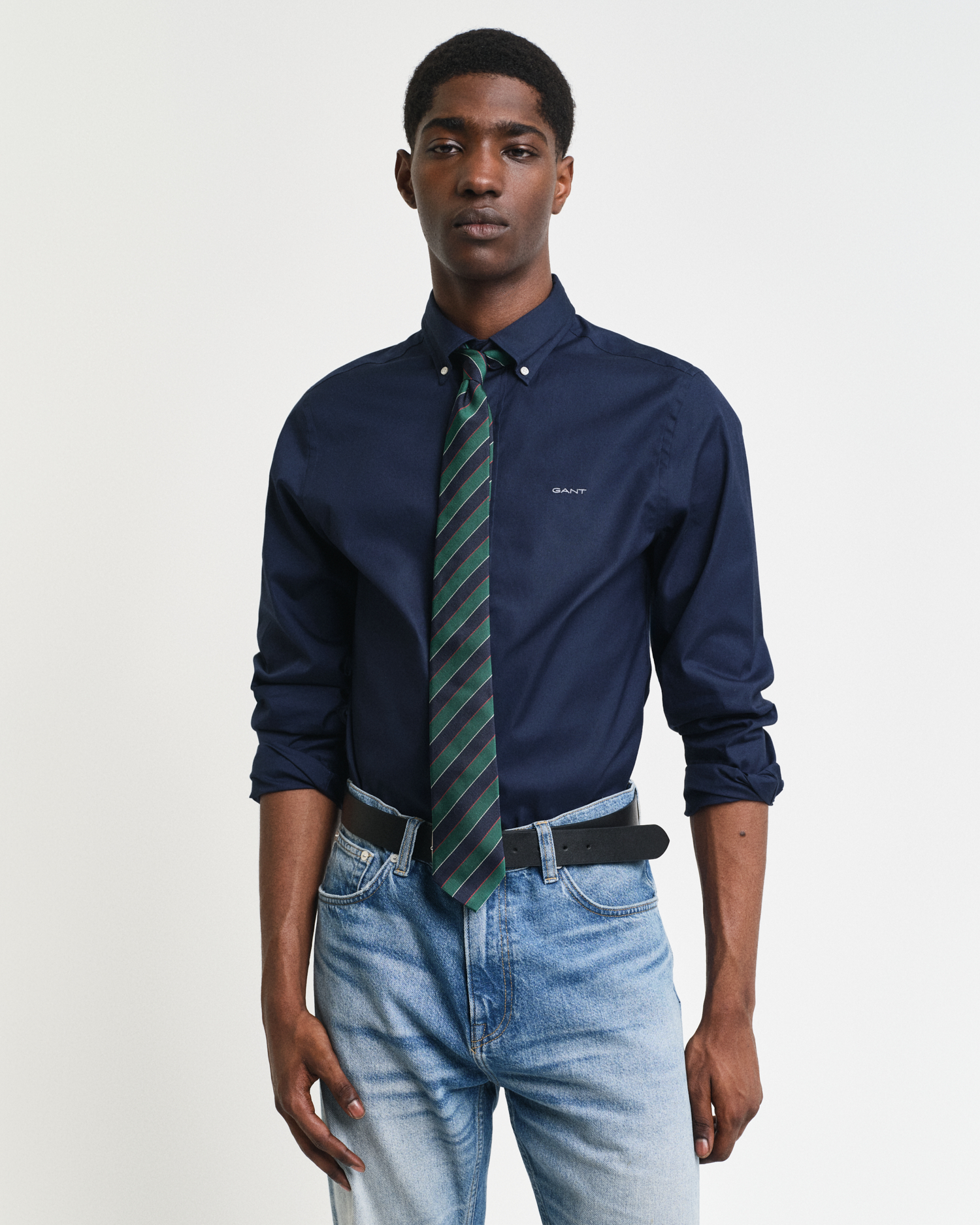 Gant Men's Slim Fit Pinpoint Oxford Shirt ) Xxl