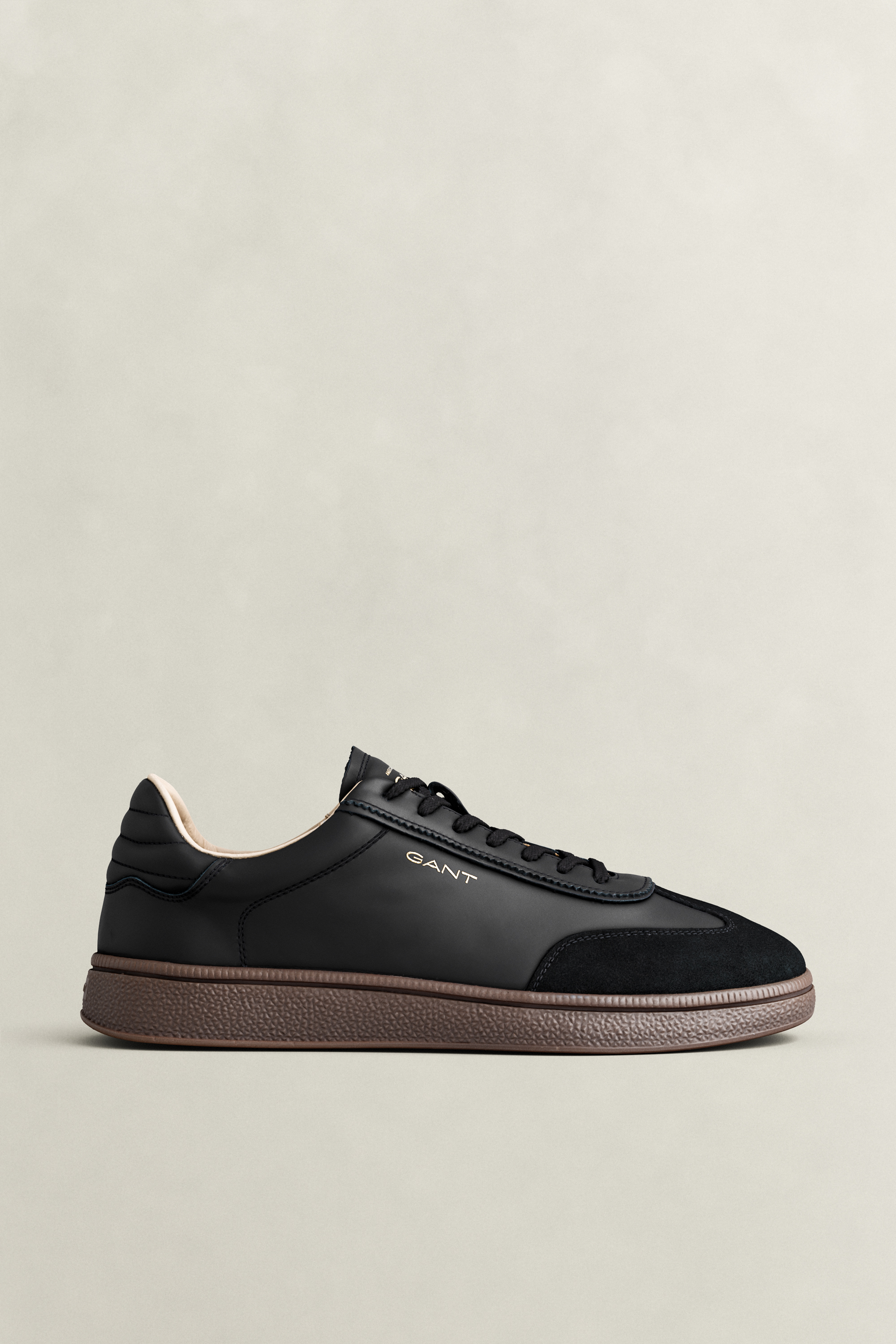 Gant Men's Black Cuzmo Leather Sneakers (41)