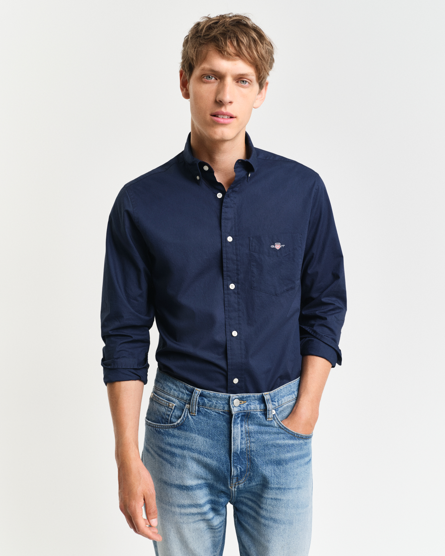Gant Men's Regular Fit Classic Poplin Shirt ) Xxl