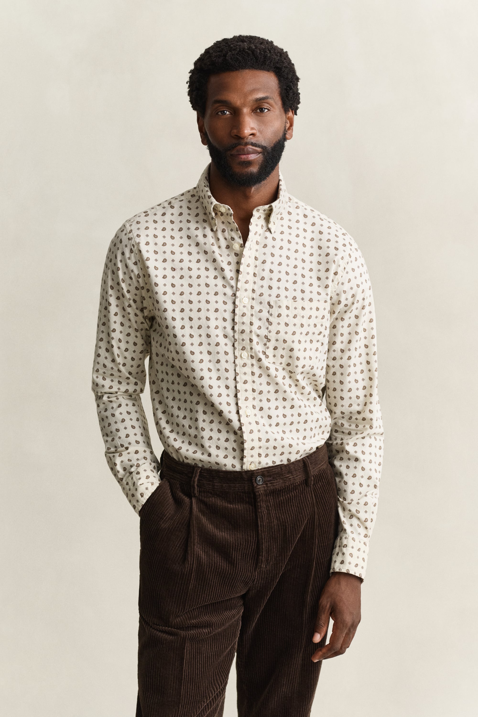 Paisley Twill Shirt