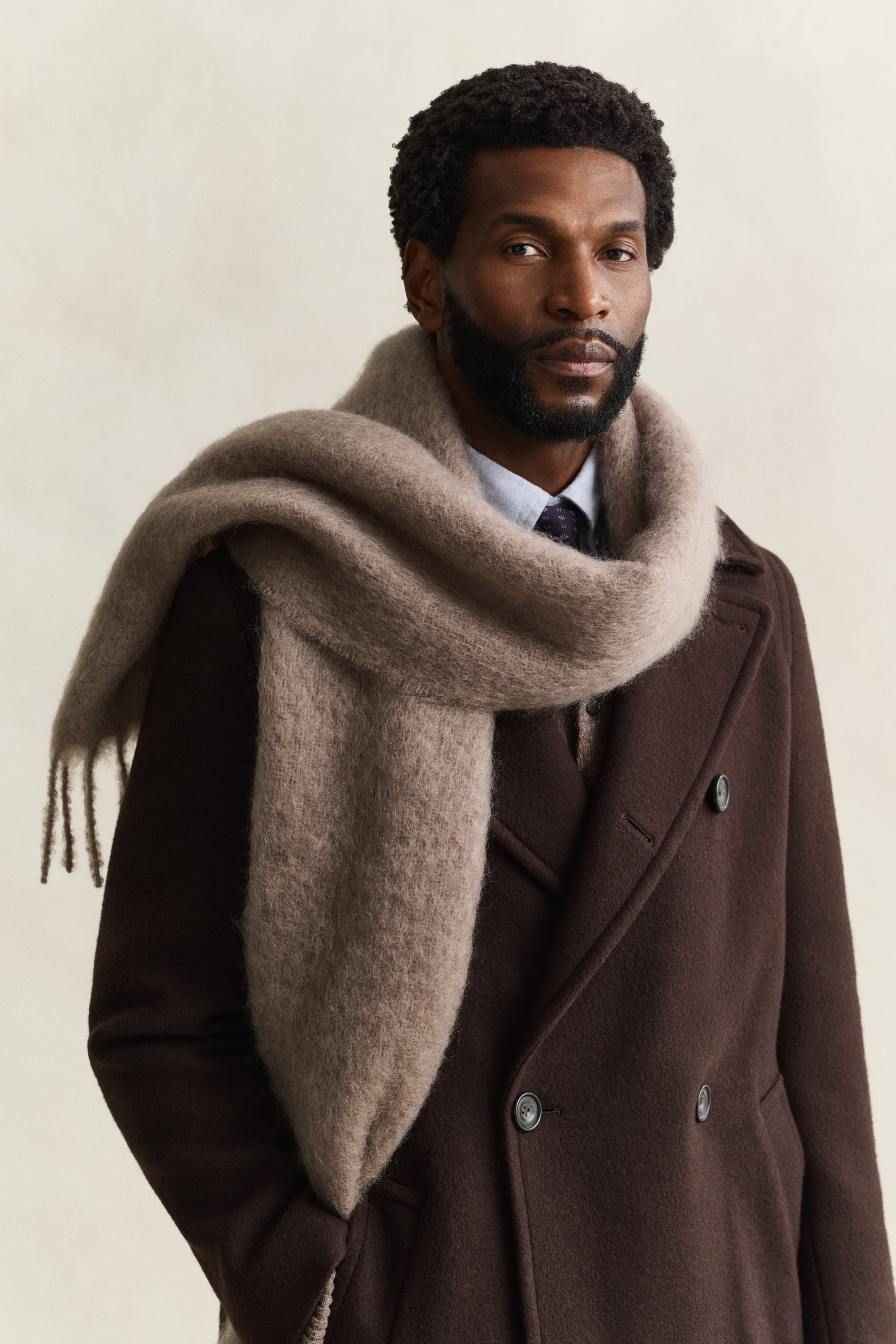 Mohair Scarf MIST